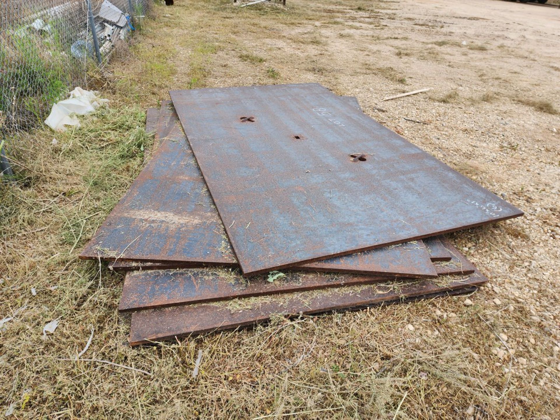 (6) Stl Plates 10' x 6' x 1"thk; 4Ton Cap. - Image 4 of 6