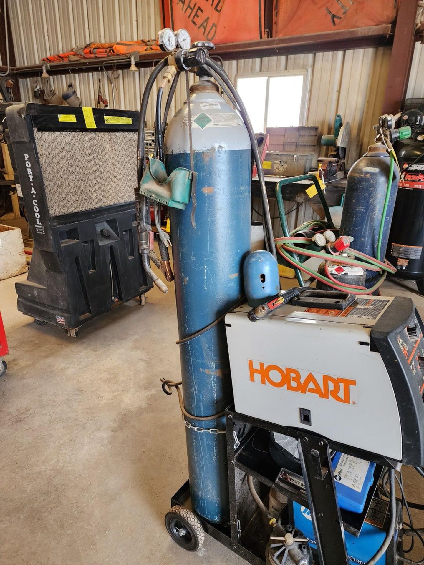 Hobart Handler 140 Mig Welder 115V, 25-140A; W/ Miller Spectrum 375 X-Treme Plasma Cutter, W/ - Image 16 of 19