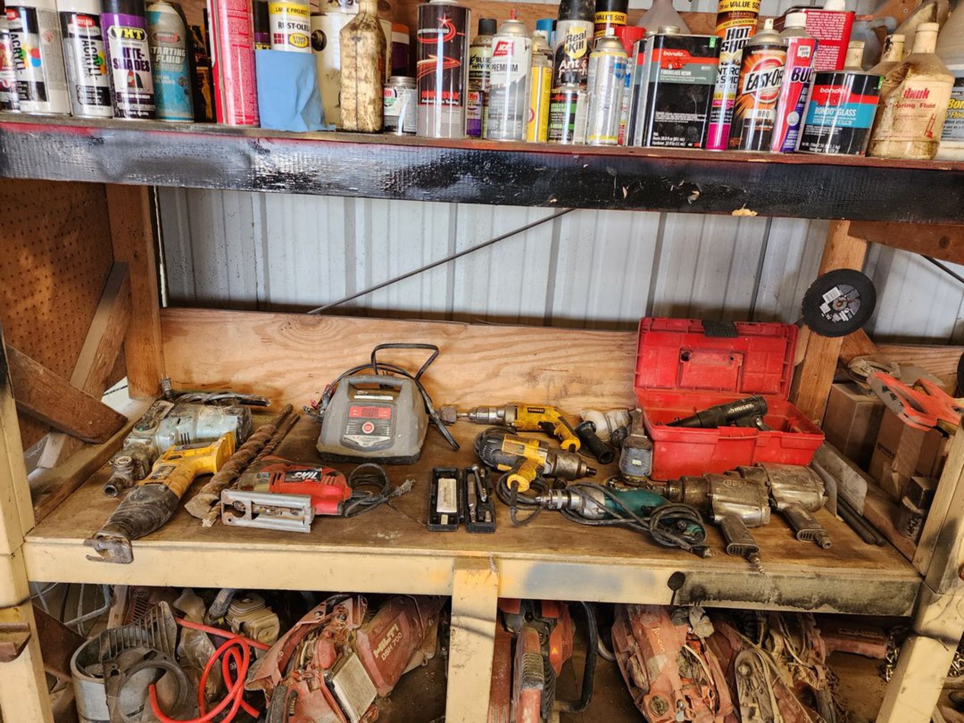 Contents Of Rack To Include But Not Limited To: (Welder Excluded) Assorted Power Tools; Drills; - Image 3 of 49