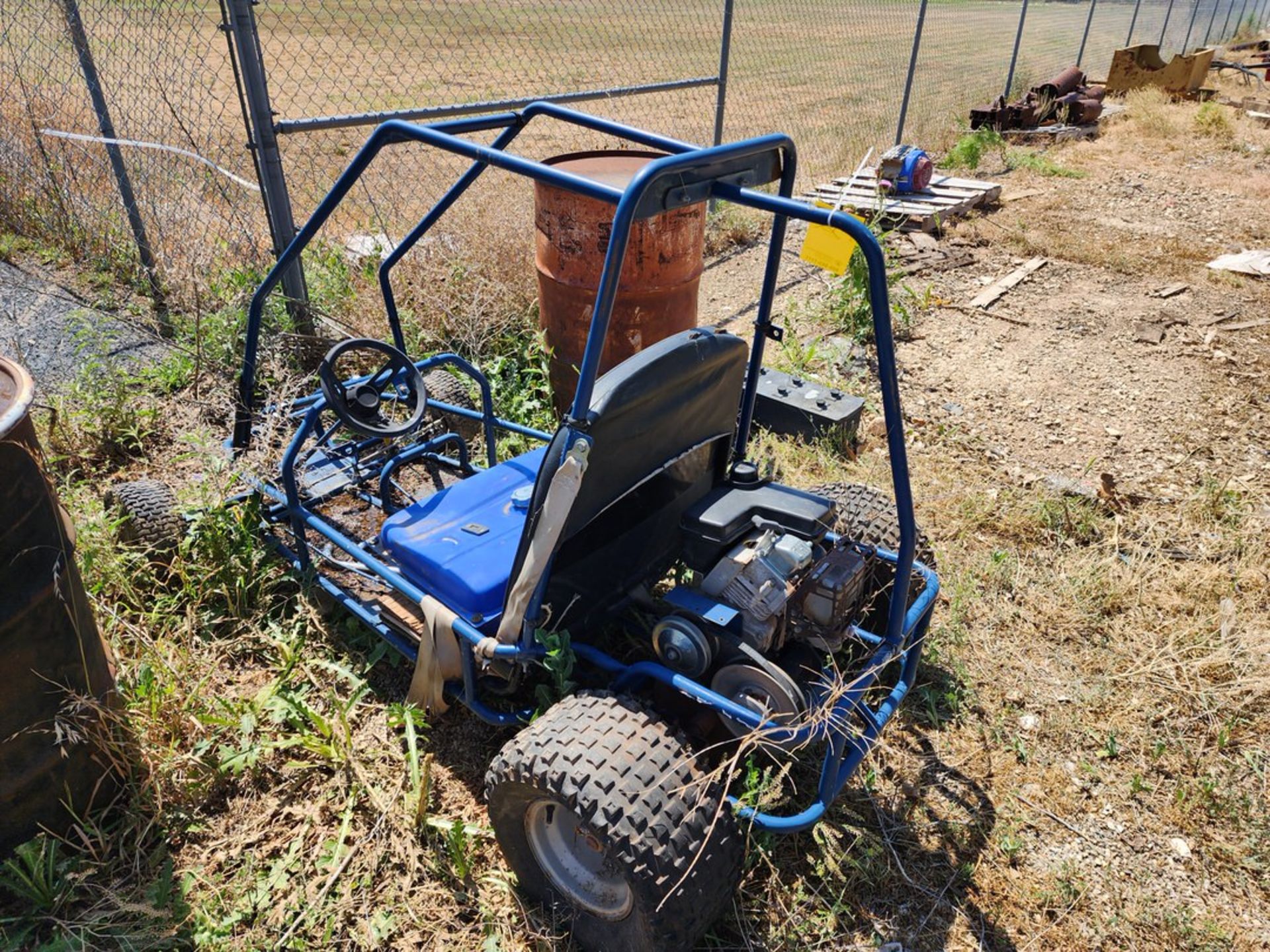 Go-Cart Frame W/ Tecumseh 6.0HP Motor - Image 4 of 8