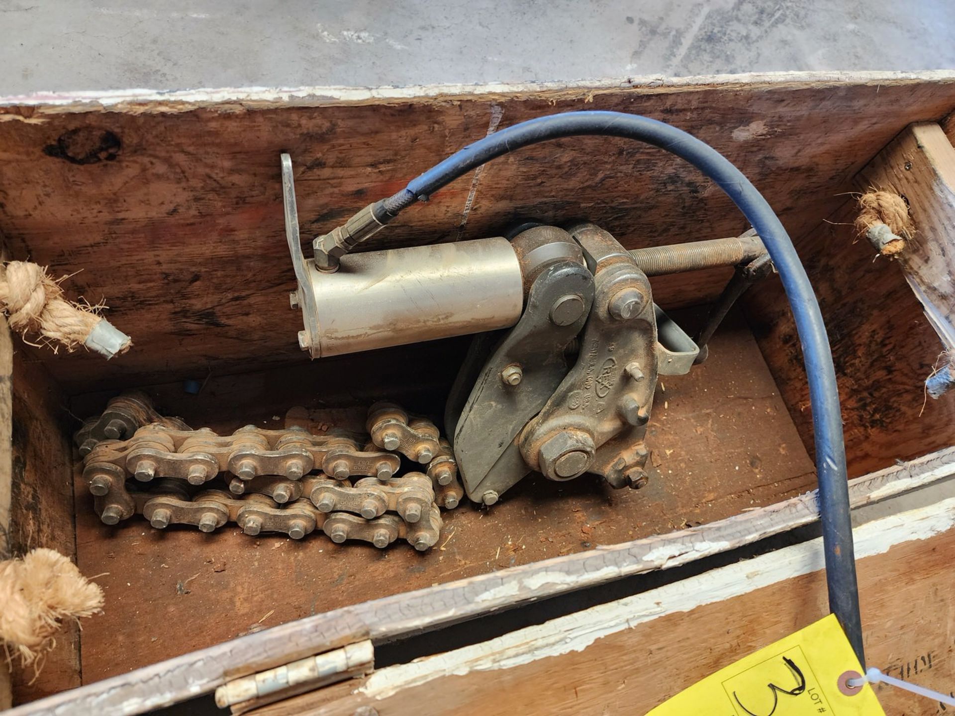 Wheeler-Rex Hyd Pipe Cutter 4-12" In Cast Iron Water Main - Image 2 of 12