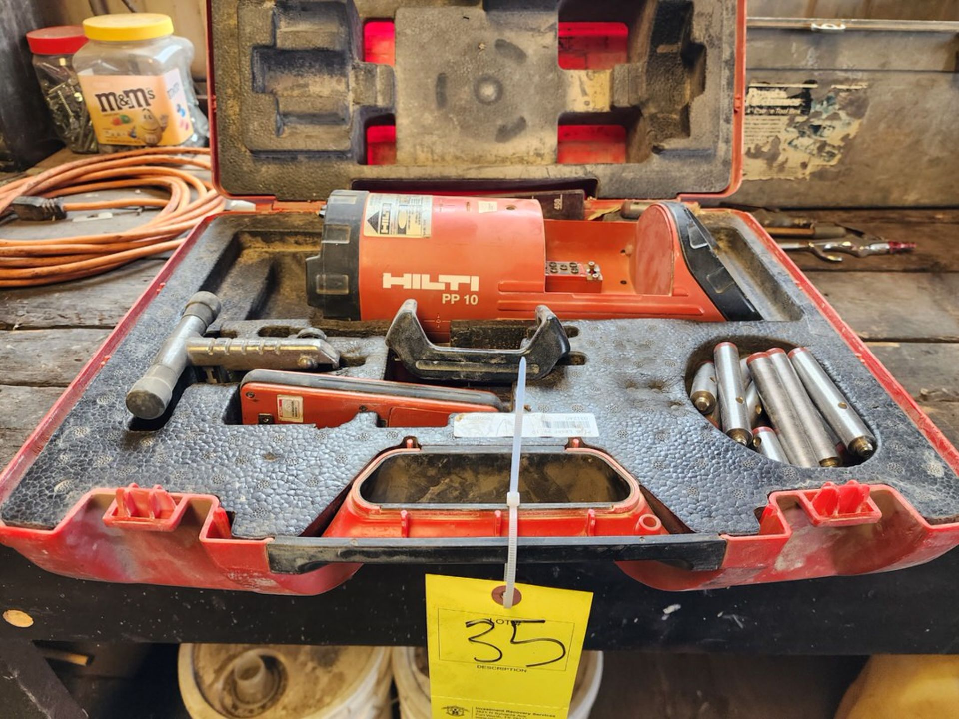 Hilti PP 10 Pipe Laser W/ Accessories