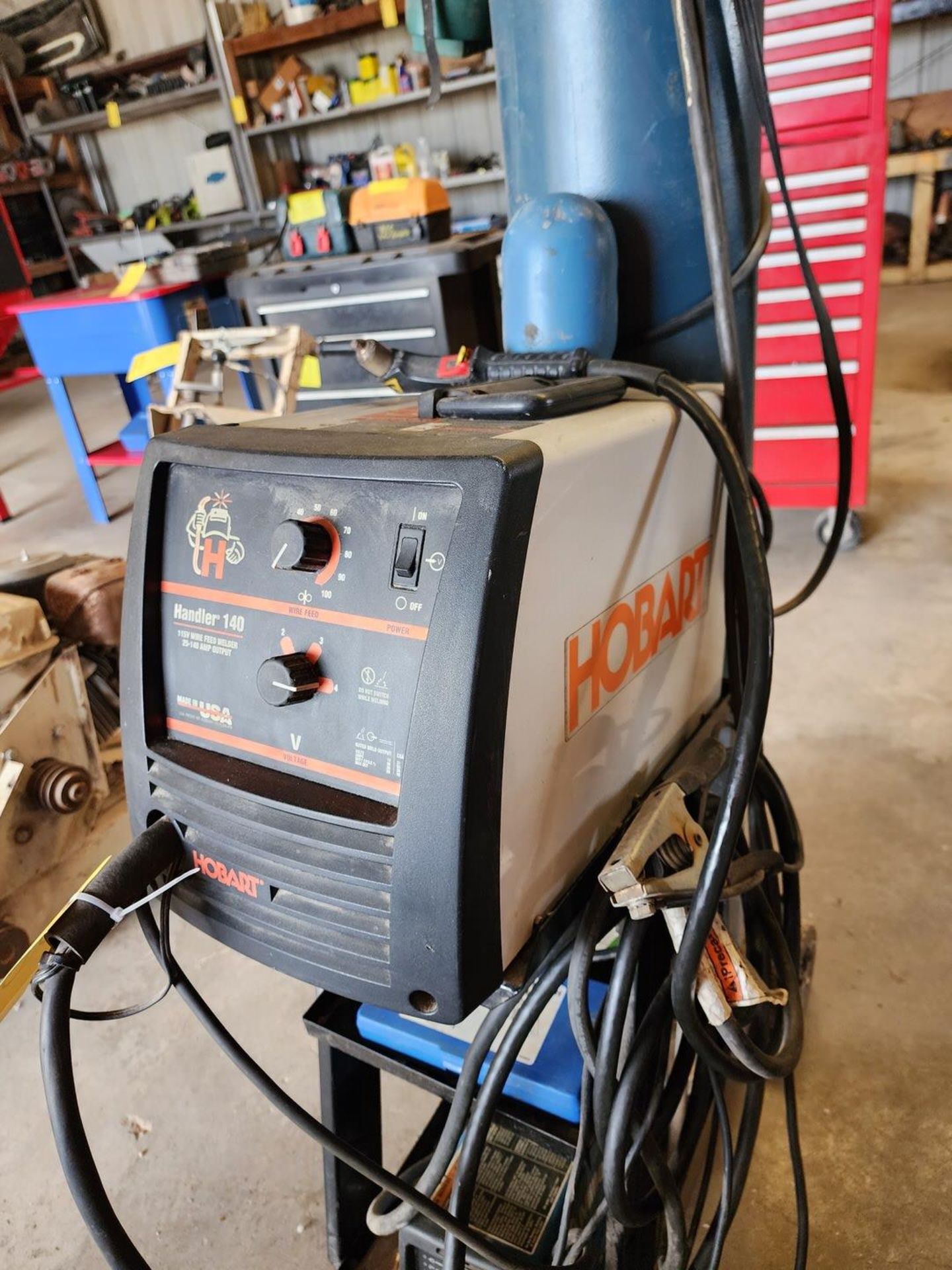 Hobart Handler 140 Mig Welder 115V, 25-140A; W/ Miller Spectrum 375 X-Treme Plasma Cutter, W/ - Image 5 of 19