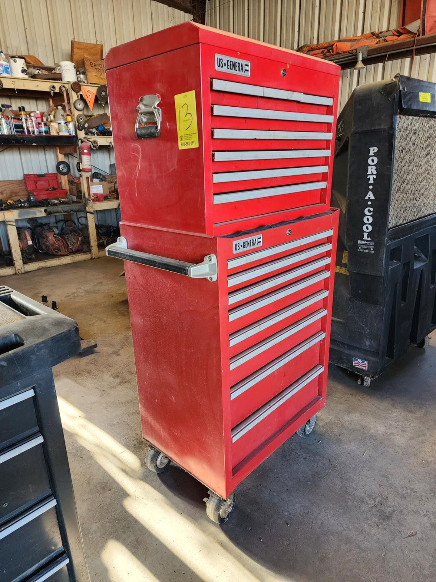 Rolling Tool Cabinet W/ Assorted Tools - Image 2 of 22