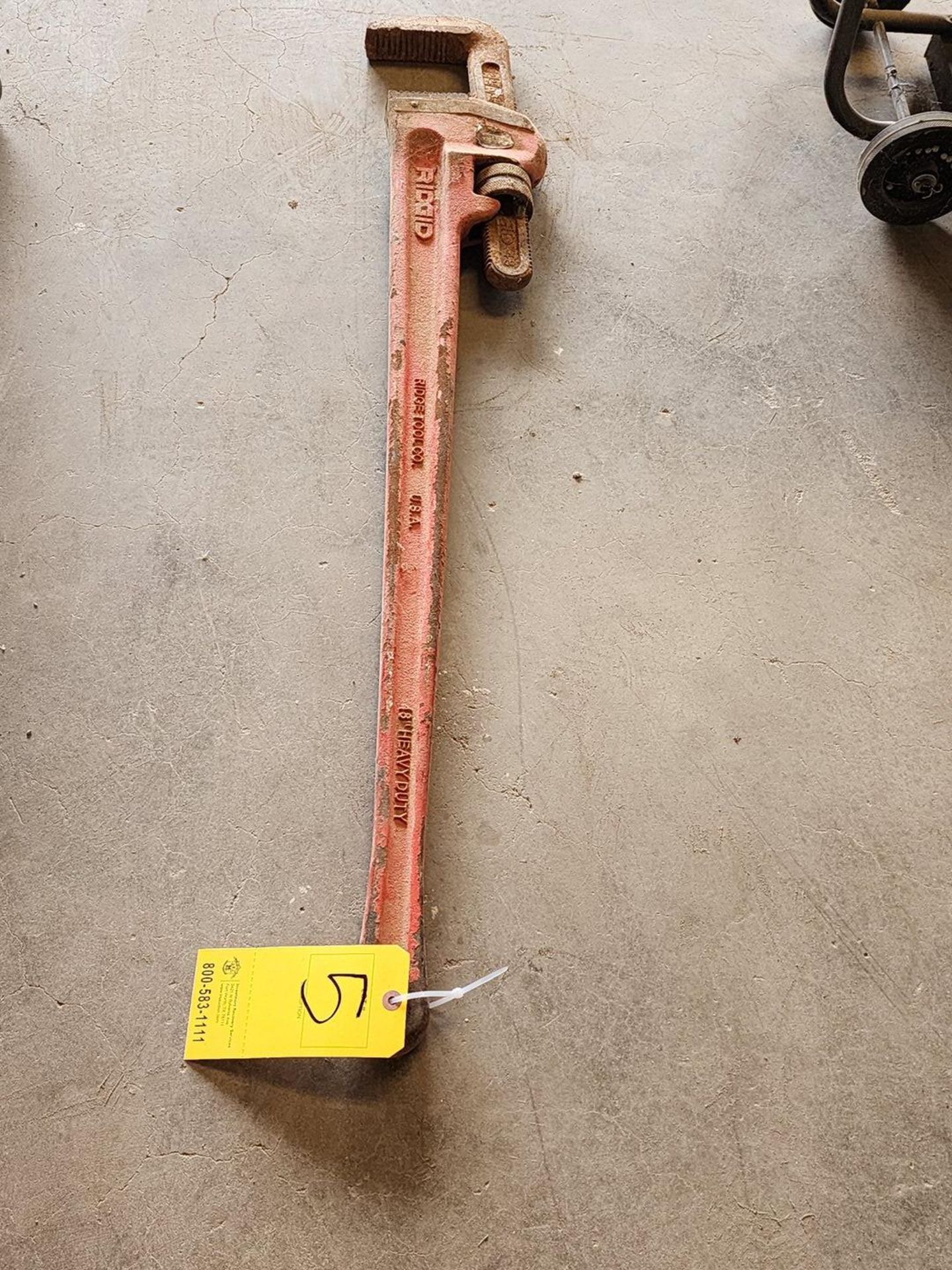 Ridgid 48" Hvy Duty Pipe Wrench - Image 2 of 3