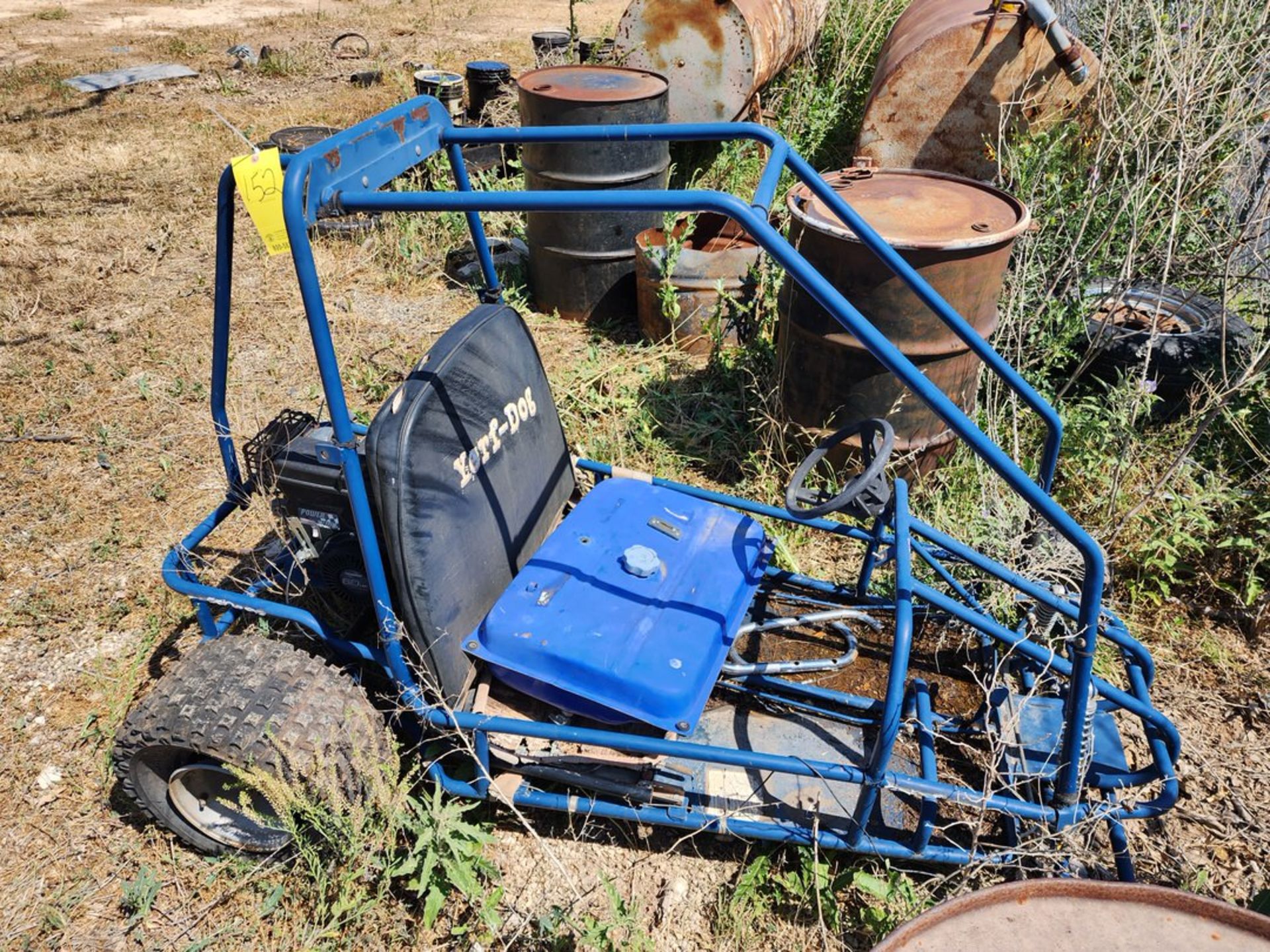 Go-Cart Frame W/ Tecumseh 6.0HP Motor - Image 7 of 8