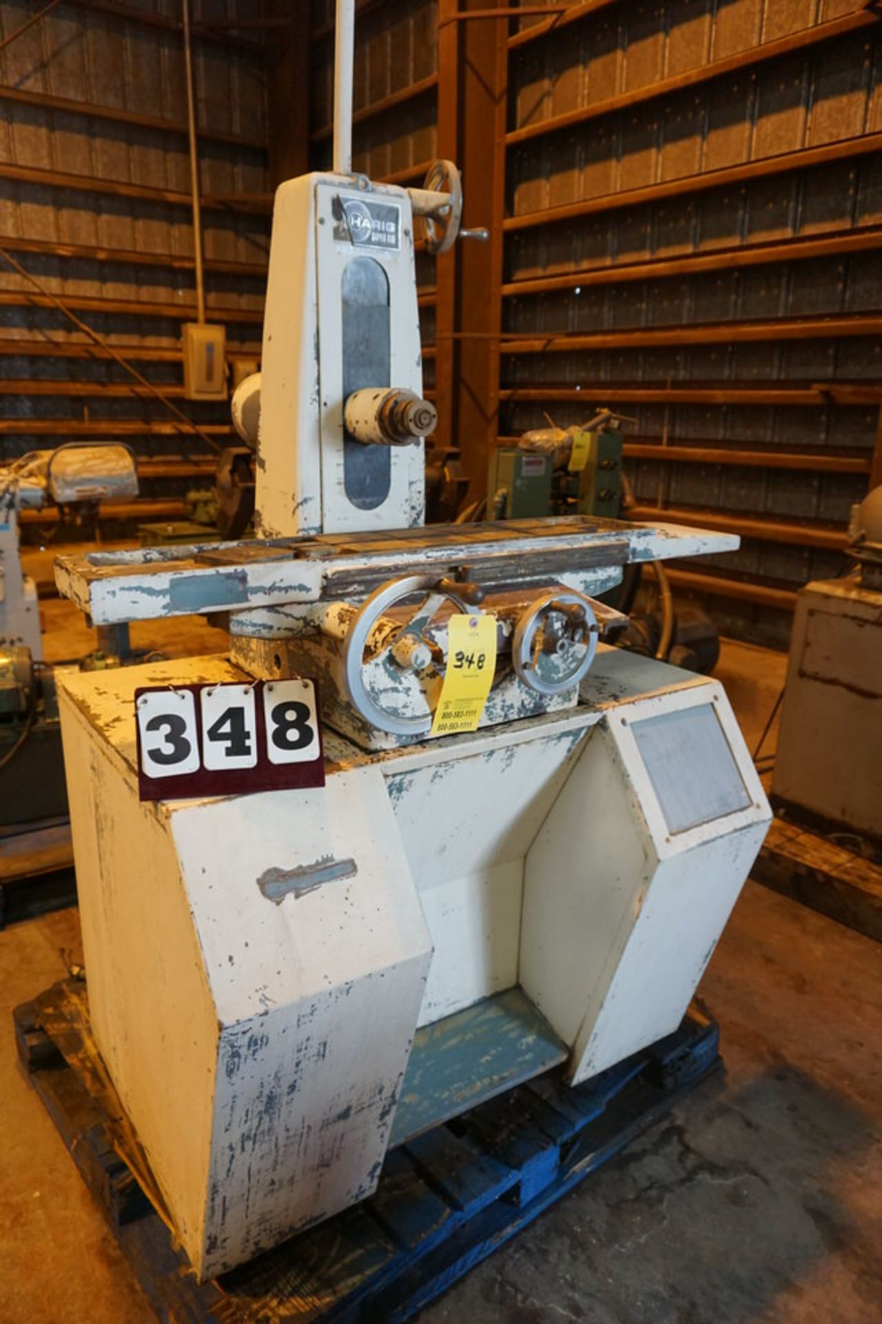 HARIG SURFACE GRINDER, MDL: SUPER 618, NO CHUCK