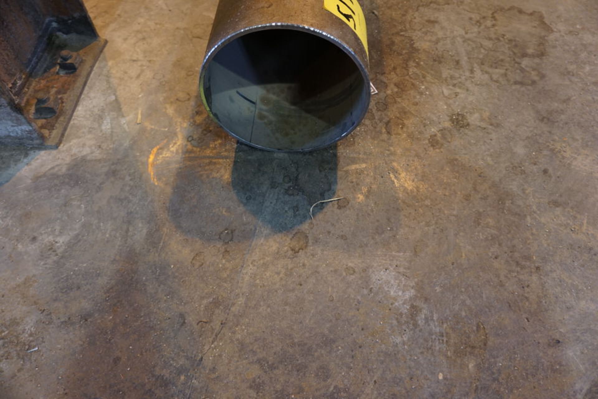 DOM STEEL PIPE APPROX 8 1/2" OD X 23' LG X 5/16" WALL THICKNESS - Image 2 of 2