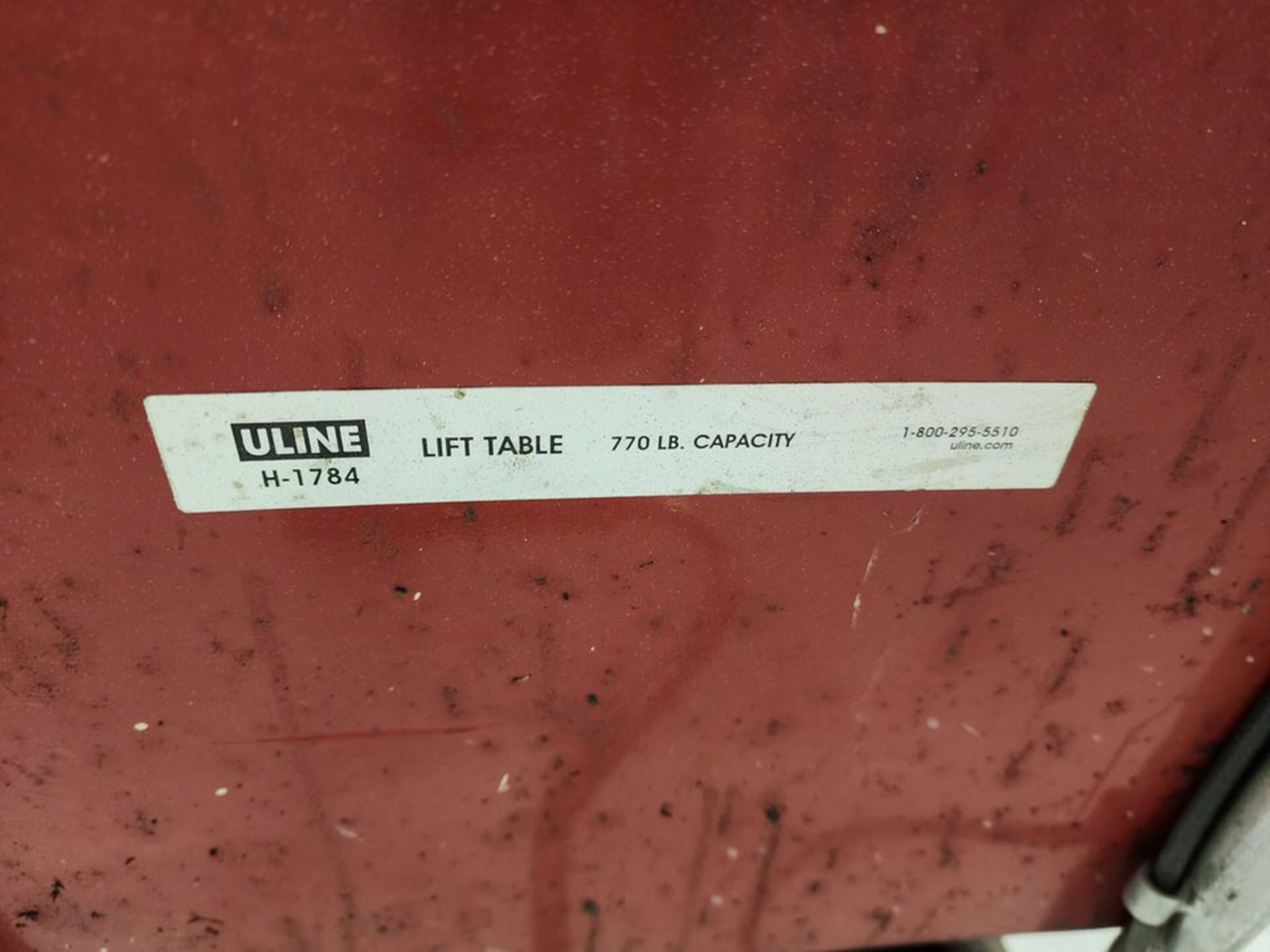 U-Line Lift Table 770lb Cap. - Image 5 of 5