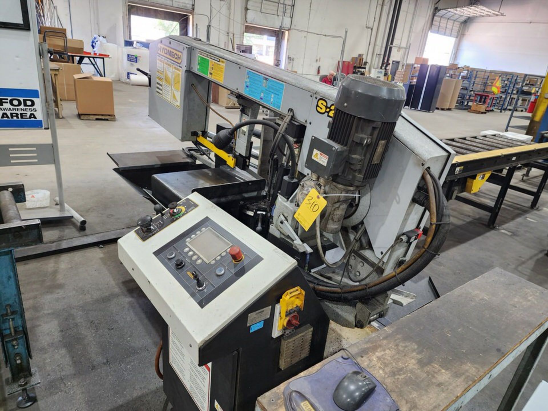 Hyd-Mech S-23A Automatic Scissor Bandsaw 208V, 3PH, 9+15HP, 39.2FLA; W/ Controller, Model: ACSD1, - Image 23 of 30