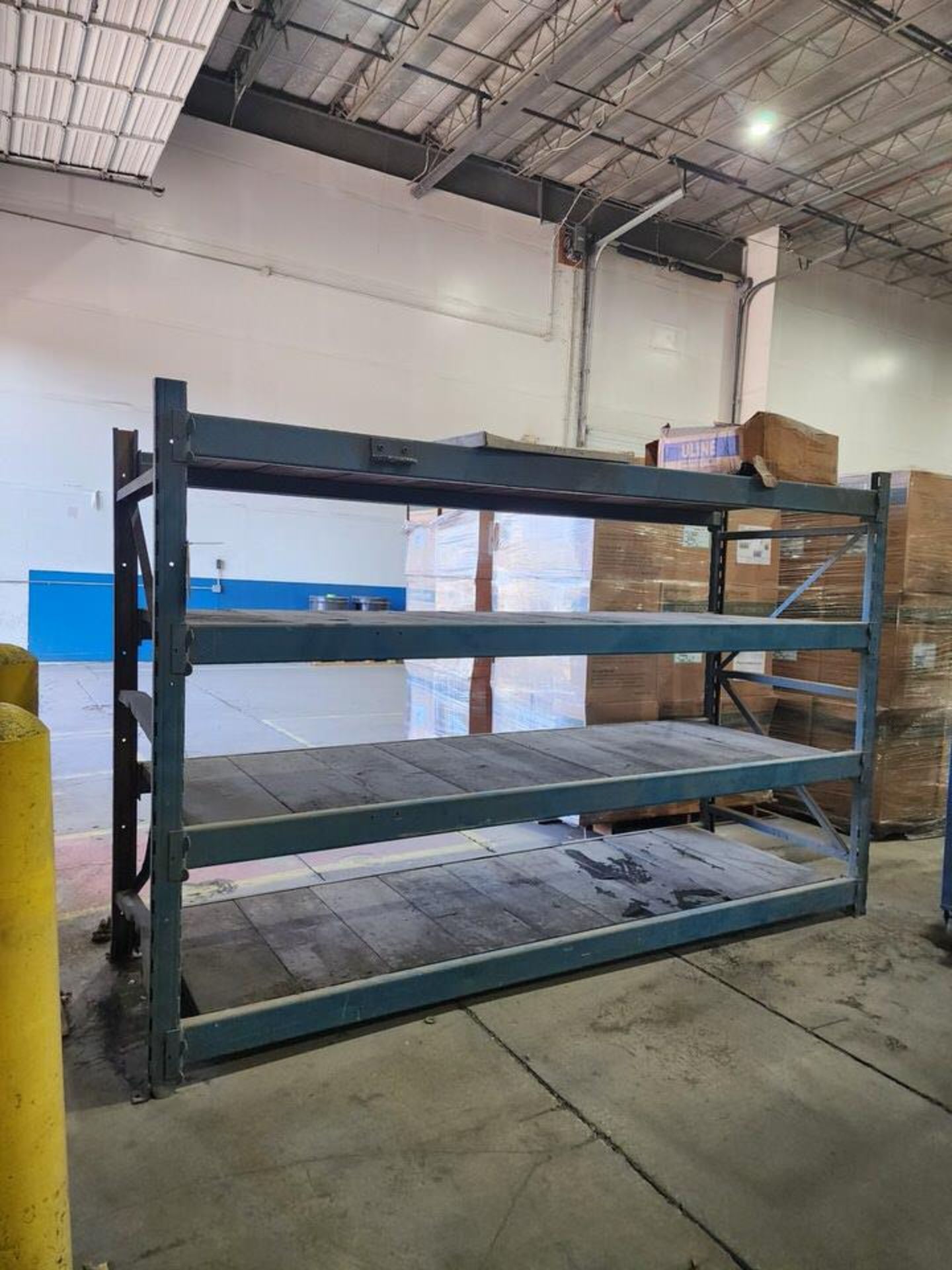 (3) Sections Of Pallet Racking (4) Uprights, 120" x 42"; (12) Crossbeams, 144"L; (2) Uprights, 72" x - Image 8 of 8