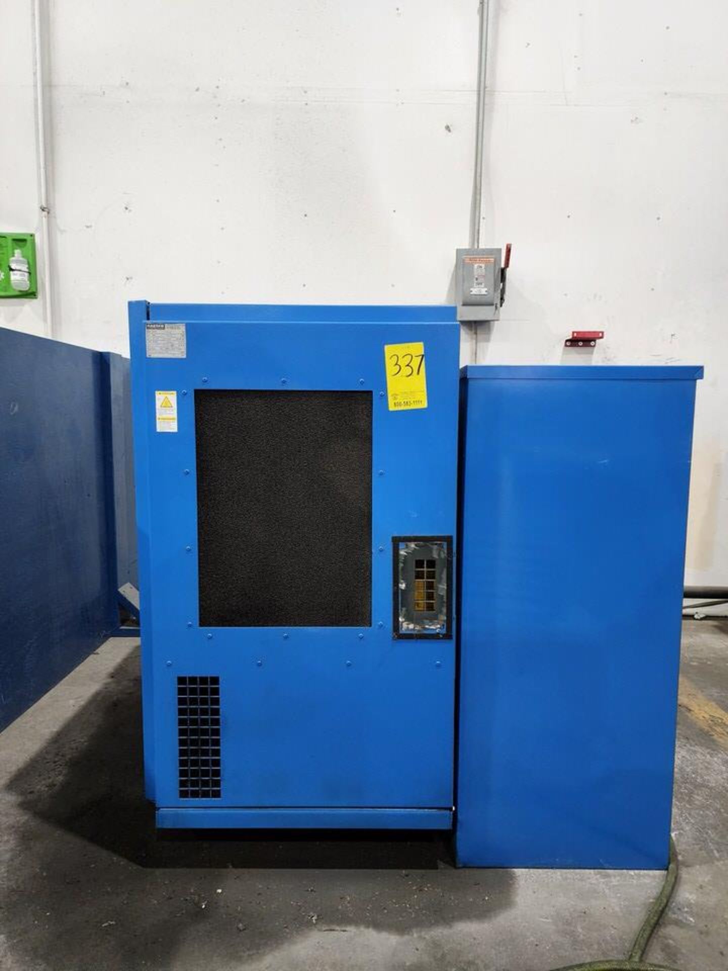 Kaeser SK15T Compressor 125psi, 64CFM, 60HZ, 230/208/460V, 3.550RPM, 3PH, 15HP, 43/47/22FLA; W/ - Image 5 of 17