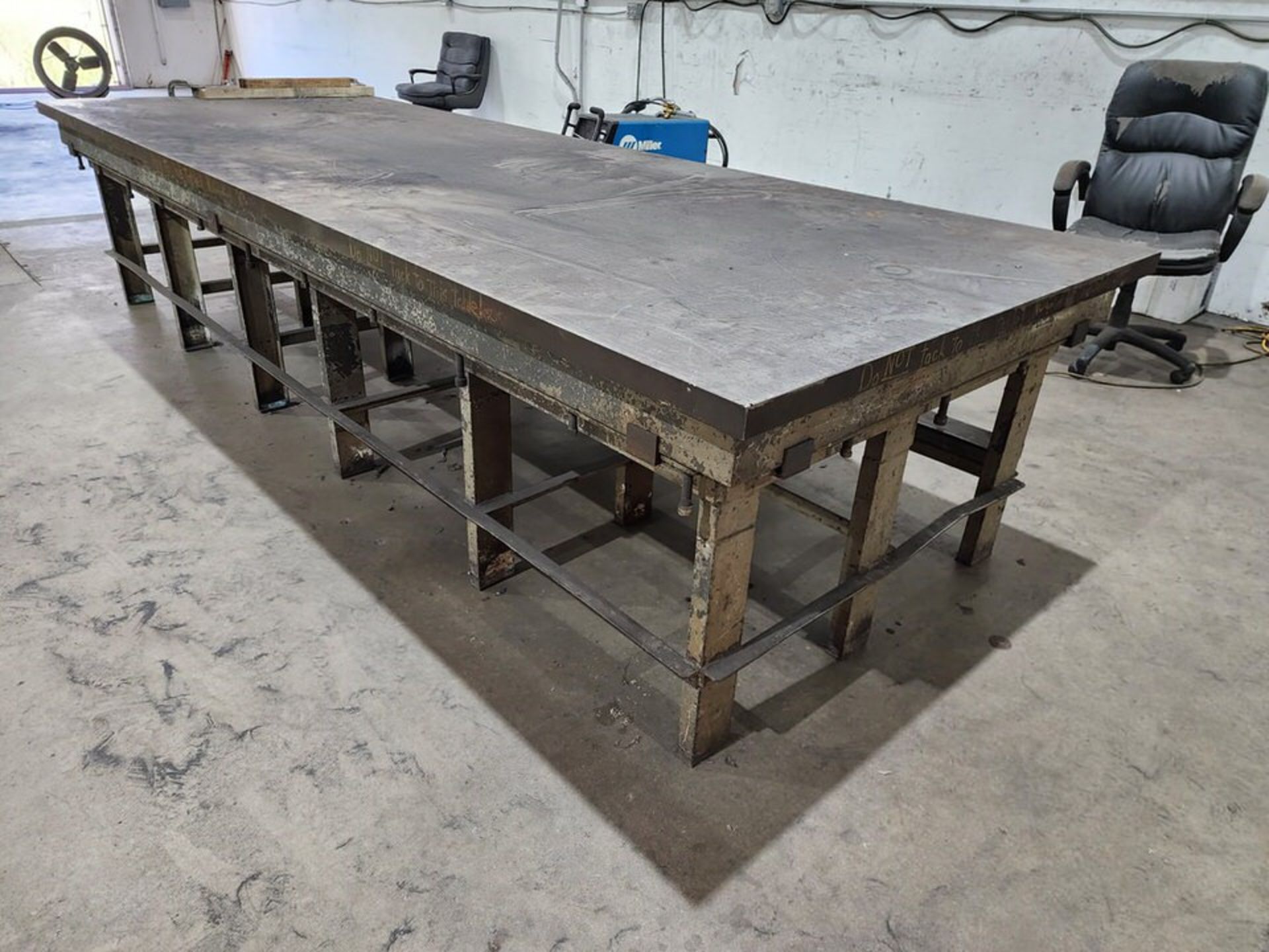 Stl Table 144" x 54" x 34" - Image 4 of 4
