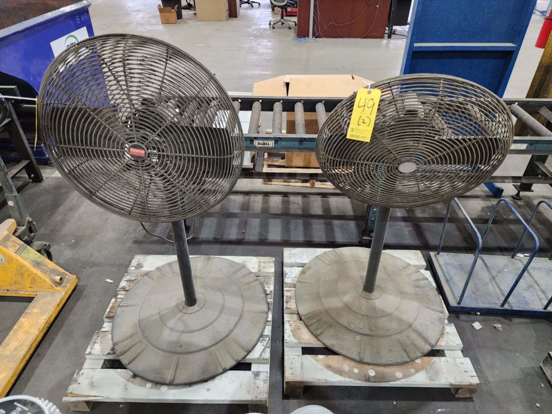 (2) Pedestal Fans - Image 2 of 3