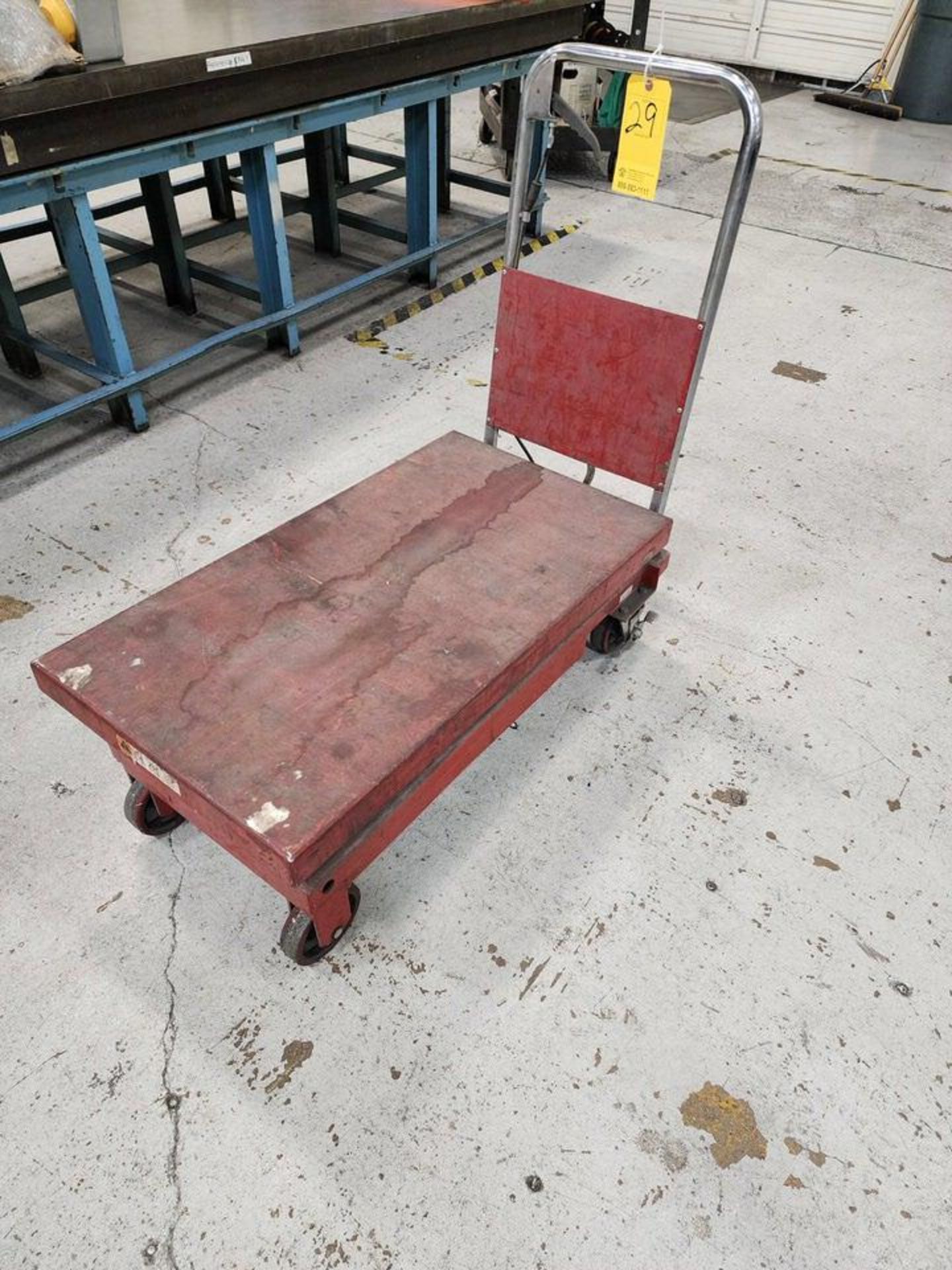 U-Line Lift Table 770lb Cap. - Image 3 of 5