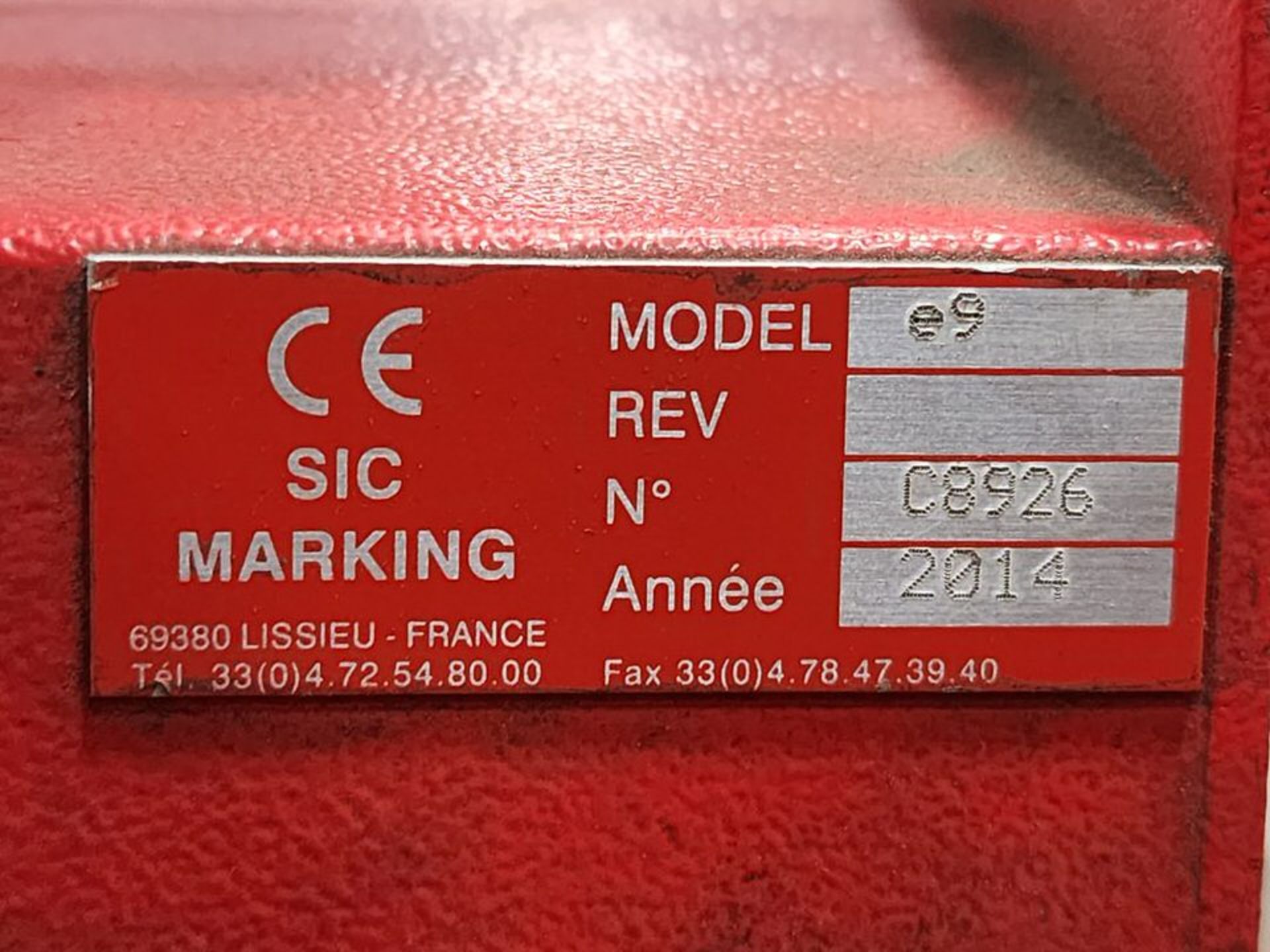 Sic-Marking Engraving Machine - Image 11 of 11