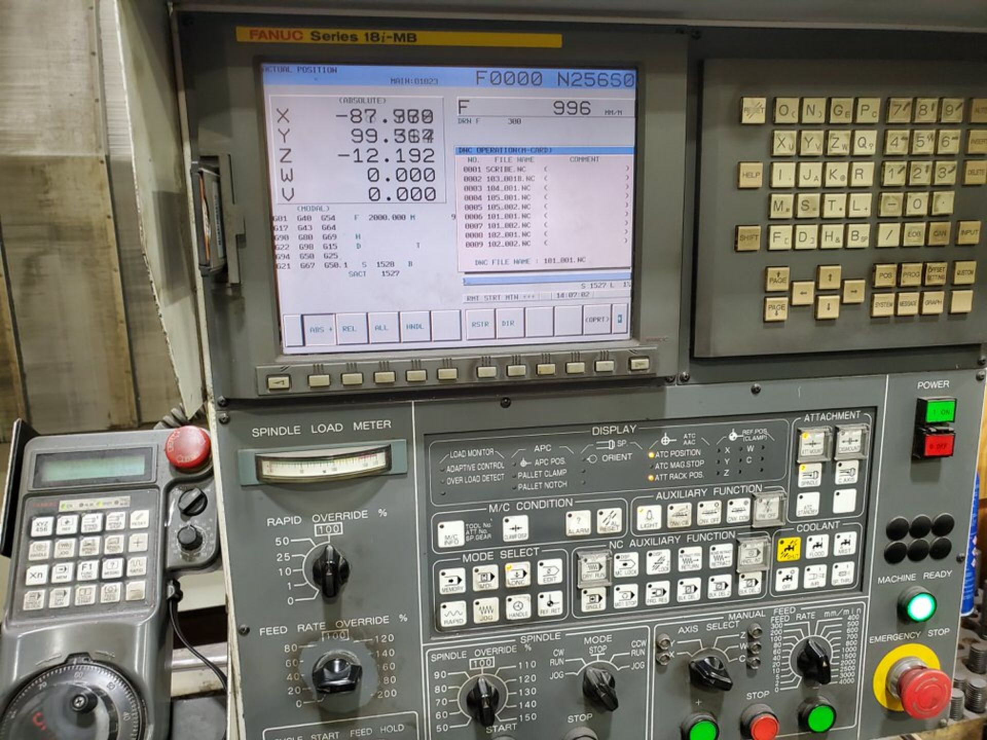 MITSUBISHI MVR35 Gantry Machining Center (LOCATION: DETROIT,MI) - Image 2 of 31