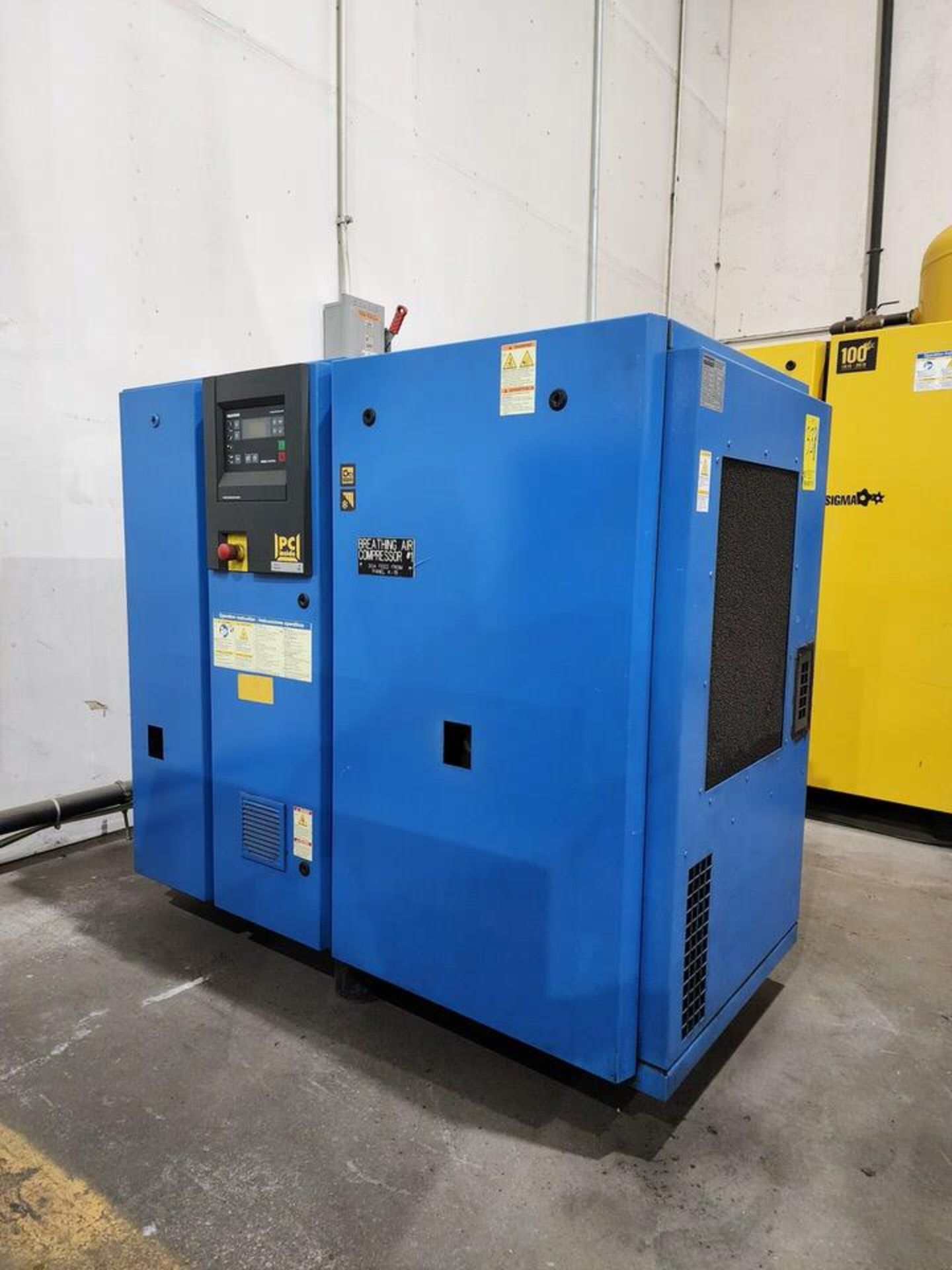 Kaeser SK15T Compressor 125psi, 64CFM, 60HZ, 230/208/460V, 3.550RPM, 3PH, 15HP, 43/47/22FLA