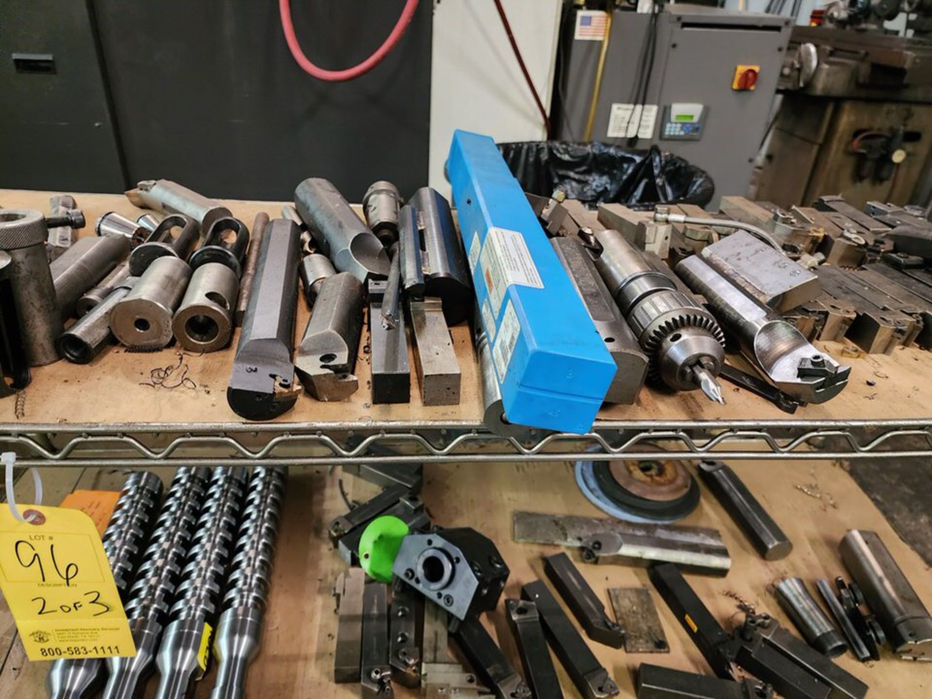 Assorted Lathe Tooling W/ Racks - Image 11 of 22