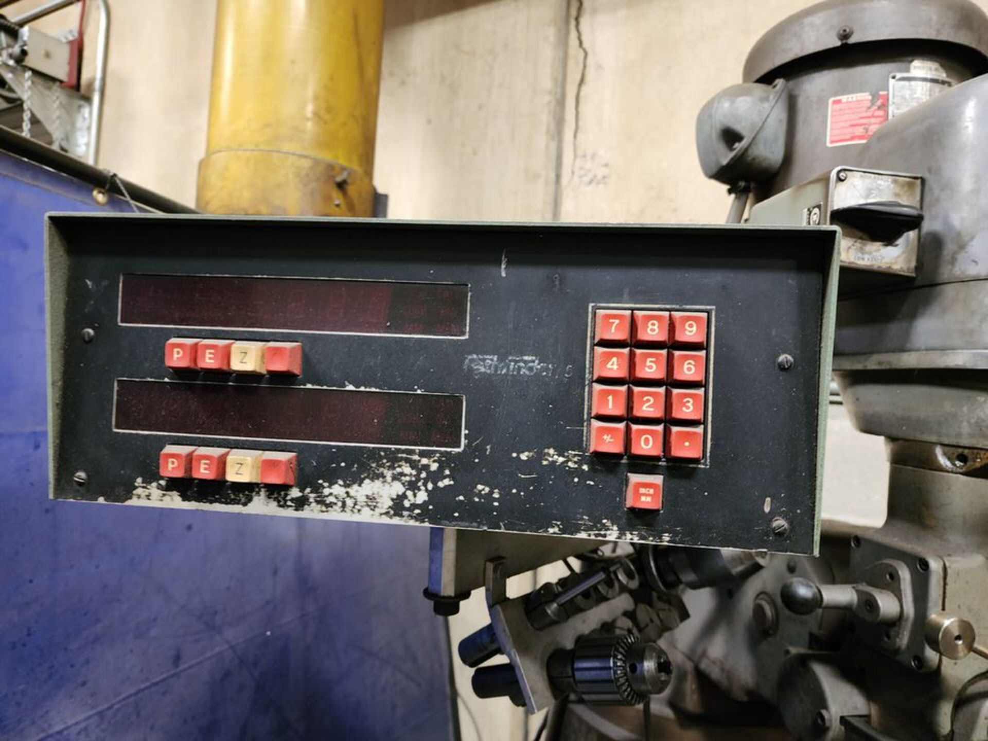 Bridgeport Series 1 9"x48" Vertical Milling Machine 2HP, W/ Controller (No Mfg Tag) - Image 7 of 12