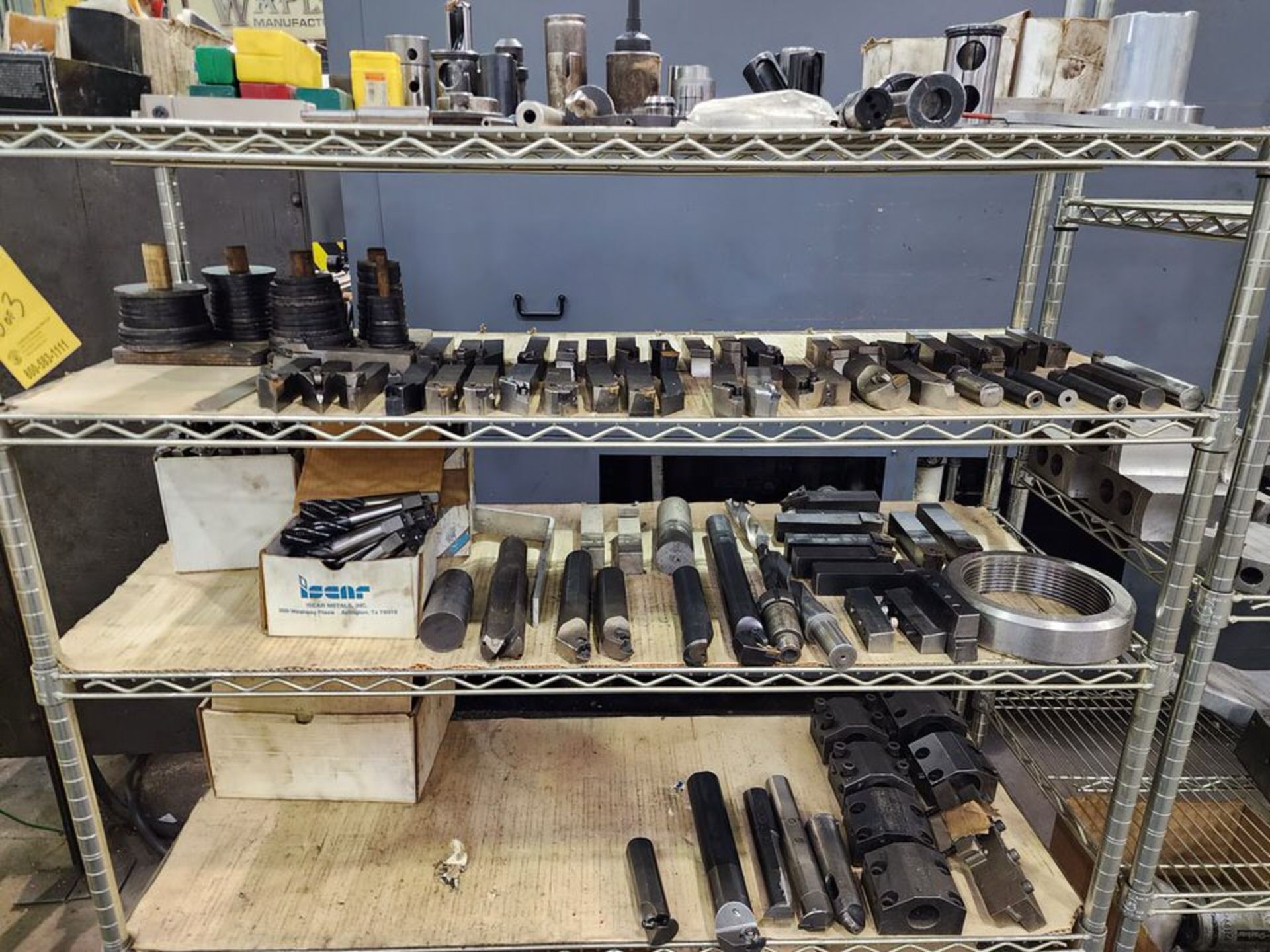 Assorted Lathe Tooling W/ Racks - Image 5 of 24