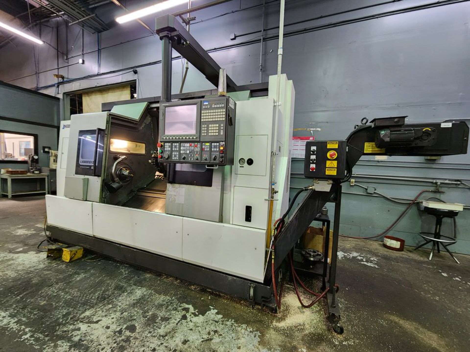 2013 Okuma LB3000EXII 5 Axis Horizontal CNC Lathe • Dual Spindles • Live Tooling • Sub Spindle... - Image 4 of 20