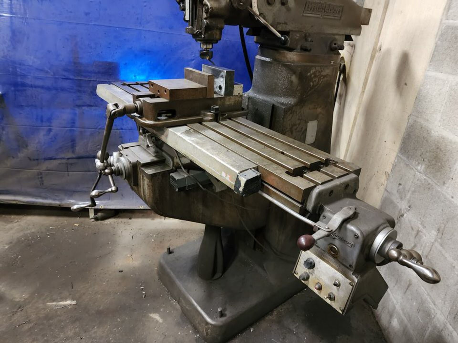 Bridgeport Series 1 9"x48" Vertical Milling Machine 2HP, W/ Controller (No Mfg Tag) - Image 3 of 12