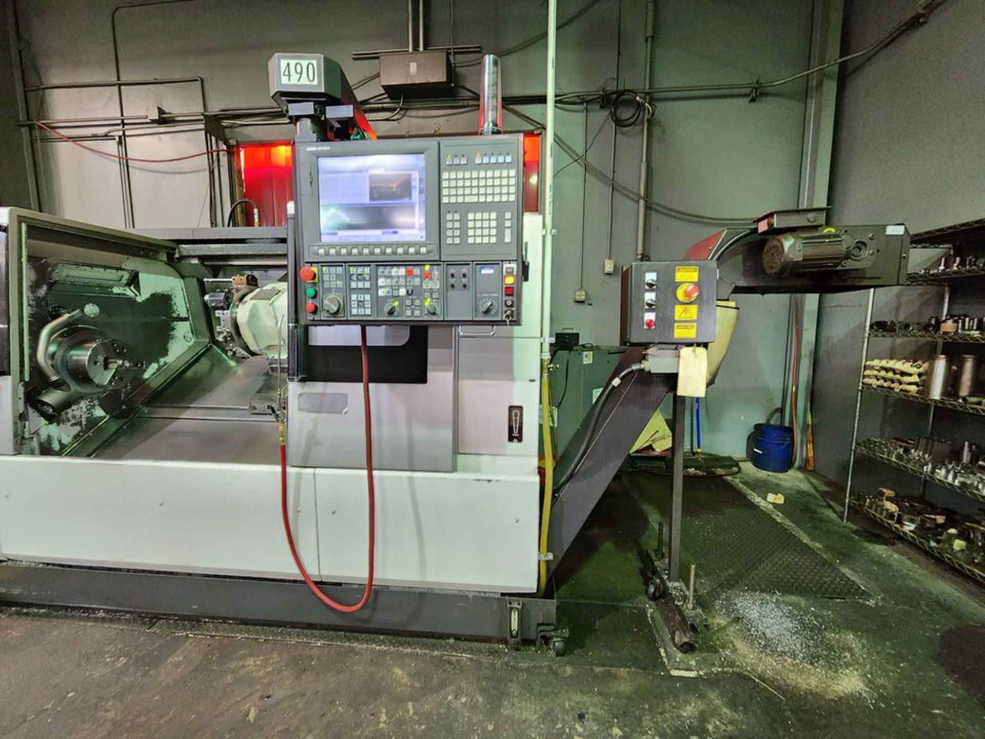 2016 Okuma LB3000EXII Horizontal Lathe 3-Axis; 3PH, 220/480V, 60HZ, 38KVA, 99.6/45.8FLA, Largest - Image 4 of 21