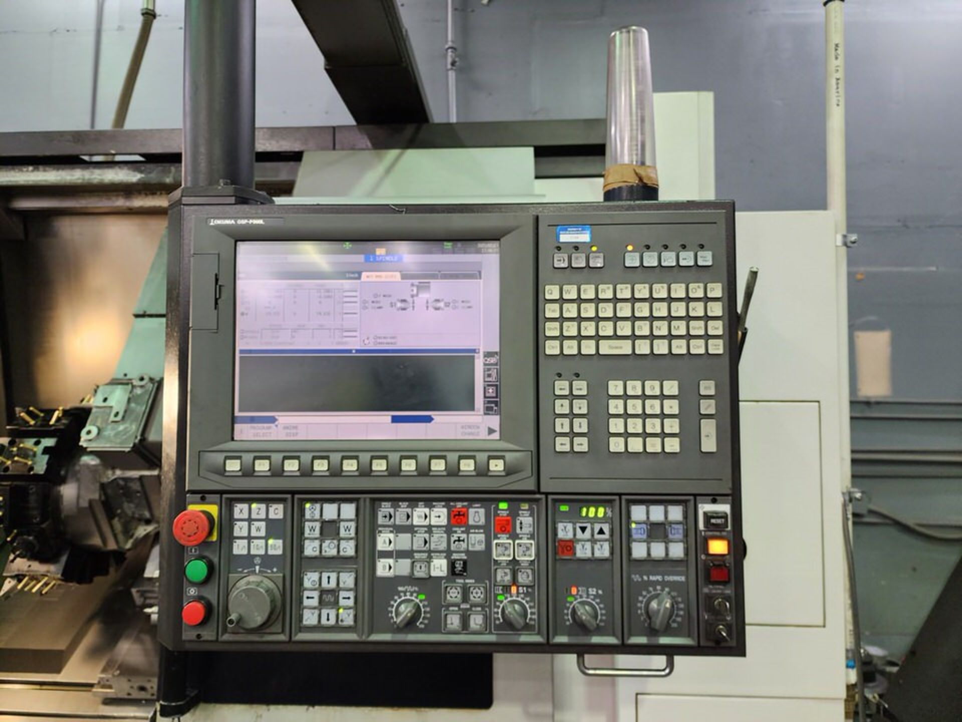 2013 Okuma LB3000EXII 5 Axis Horizontal CNC Lathe • Dual Spindles • Live Tooling • Sub Spindle... - Image 10 of 20