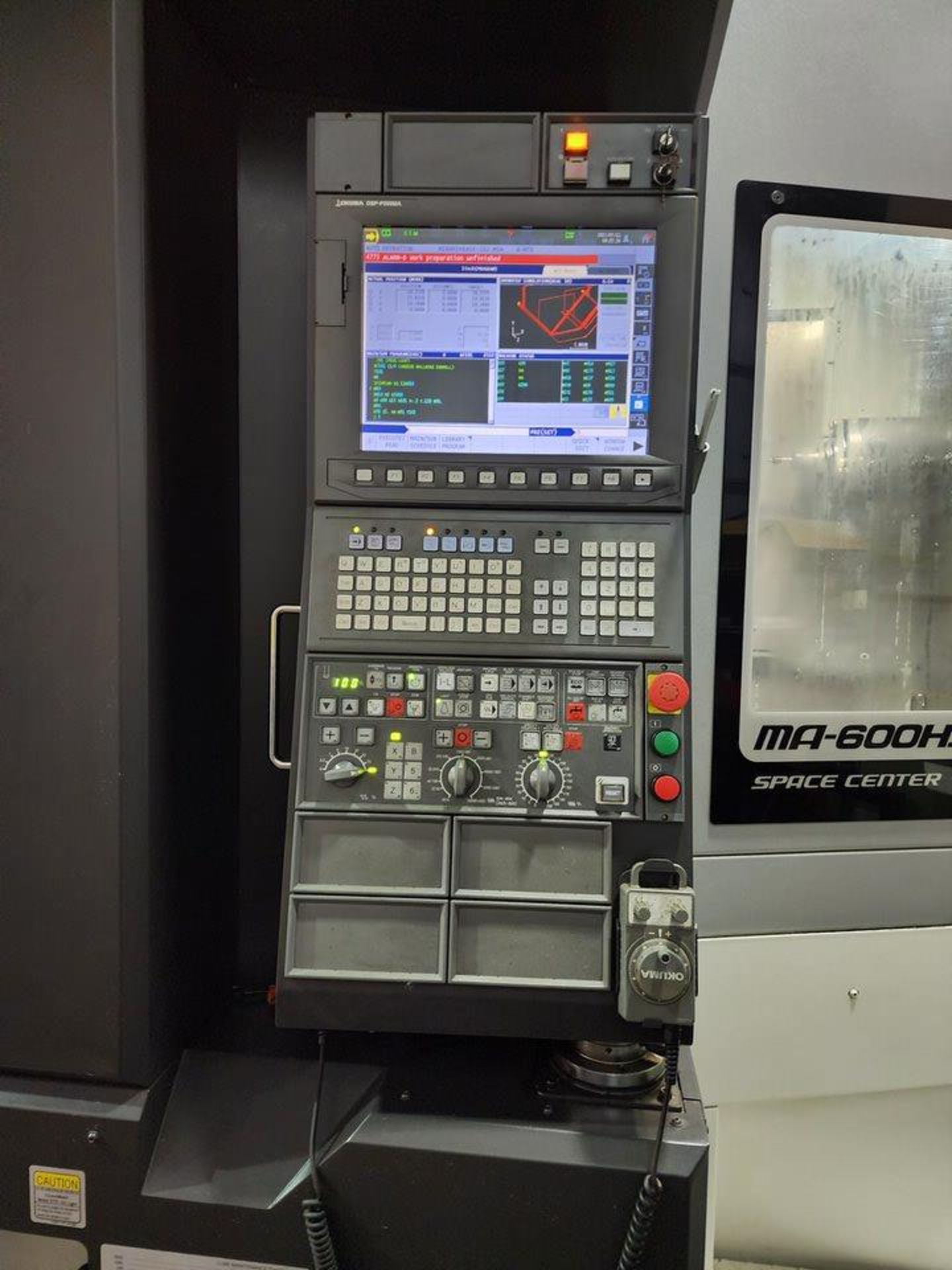 2017 Okuma MA-600HII Horizontal CNC Machining Center • Full 4th Axis • Upgraded 10,000 RPM Spindle - Image 35 of 45