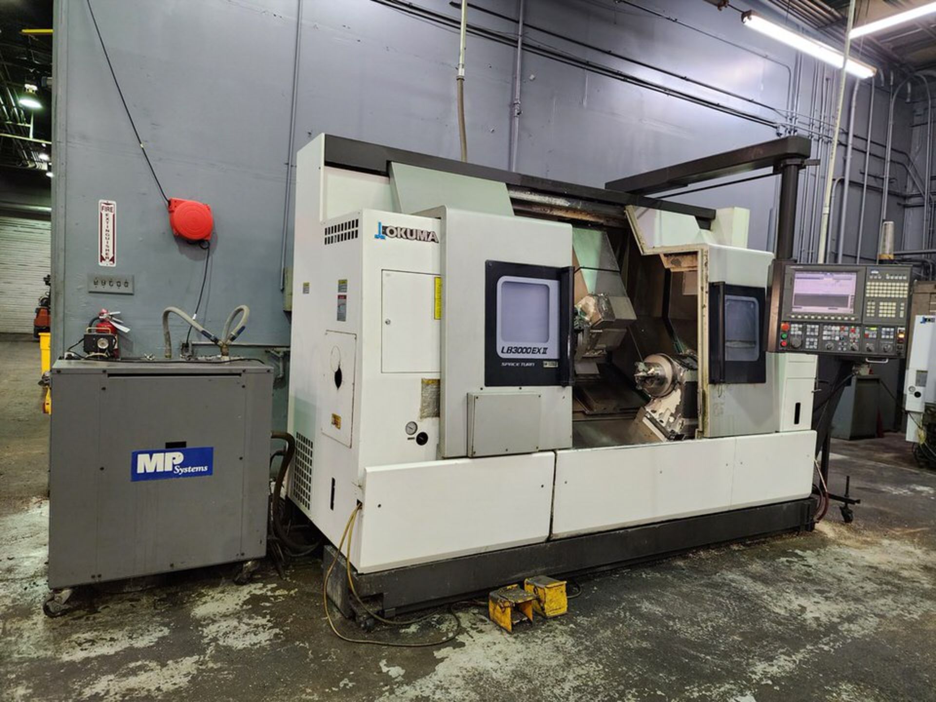 2013 Okuma LB3000EXII 5 Axis Horizontal CNC Lathe • Dual Spindles • Live Tooling • Sub Spindle... - Image 2 of 20