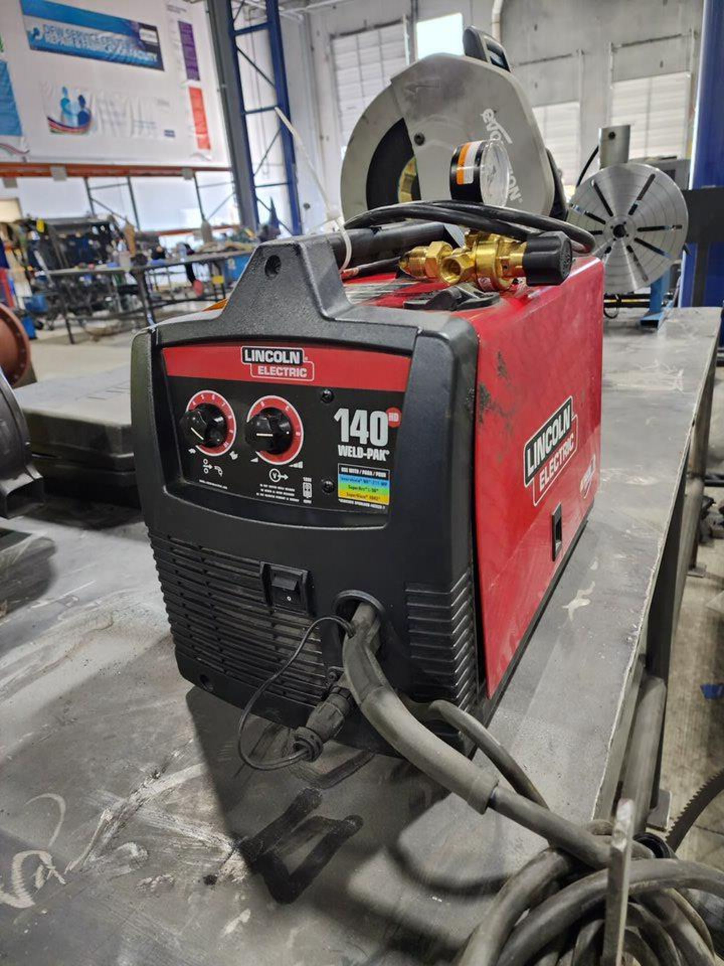 LE 140 Weld-Pak Mig & Flux-Core Wire Feed Welder 1PH, 60HZ, 120V, 30-140A; W/ Magnum Pro 100SG Spool - Image 6 of 18