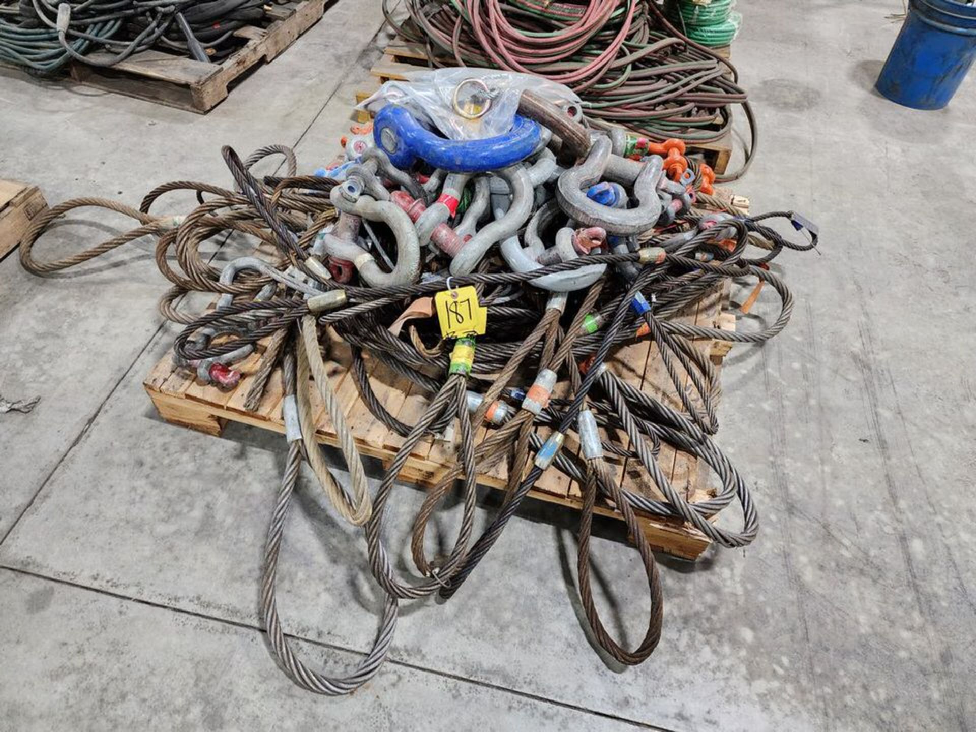 Assorted Shackles & Wire Ropes