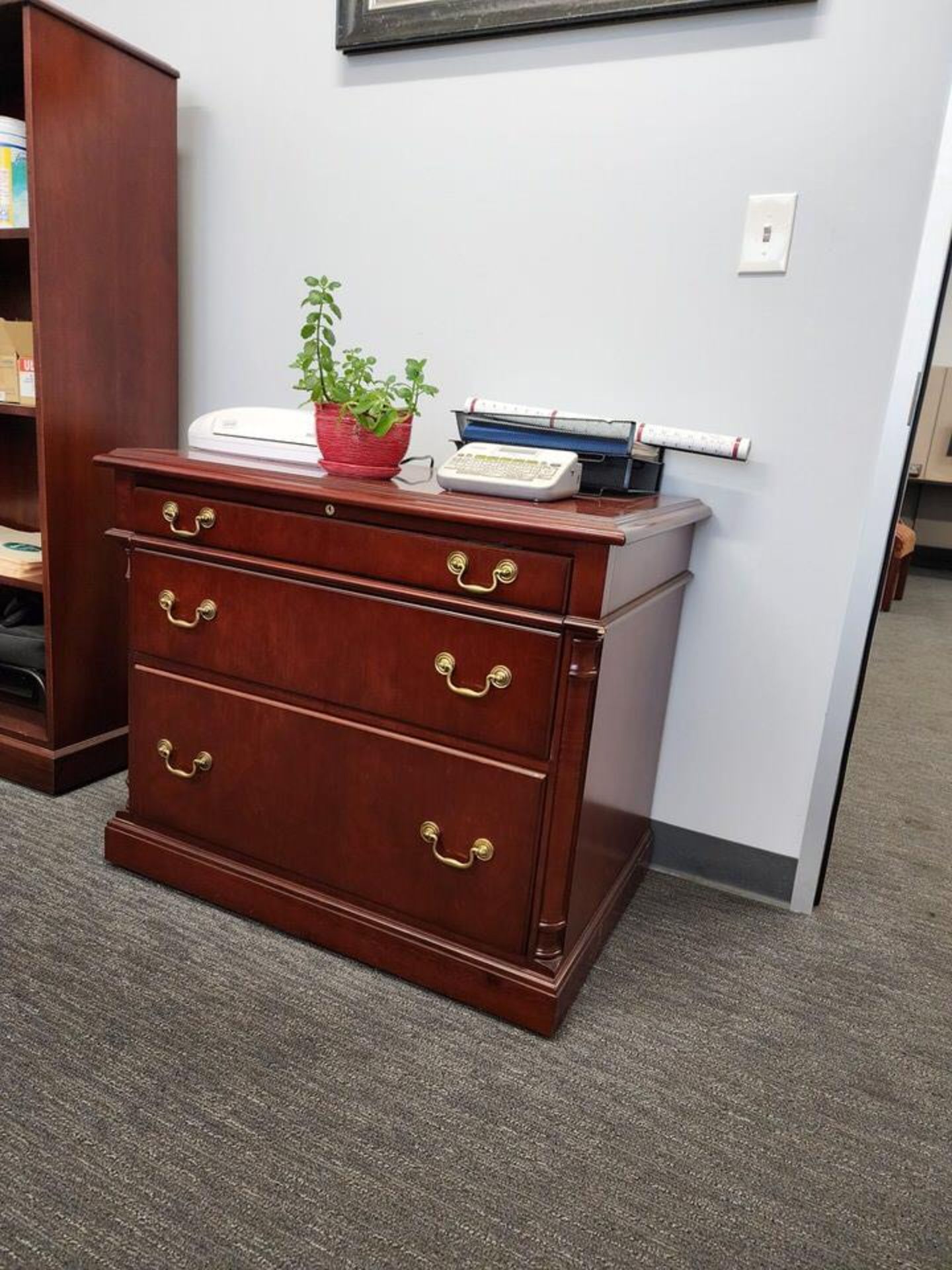 Office Furniture To Include But Not Limited To: Desk, Monitors, Keyboard & Mouse, etc. - Image 3 of 11