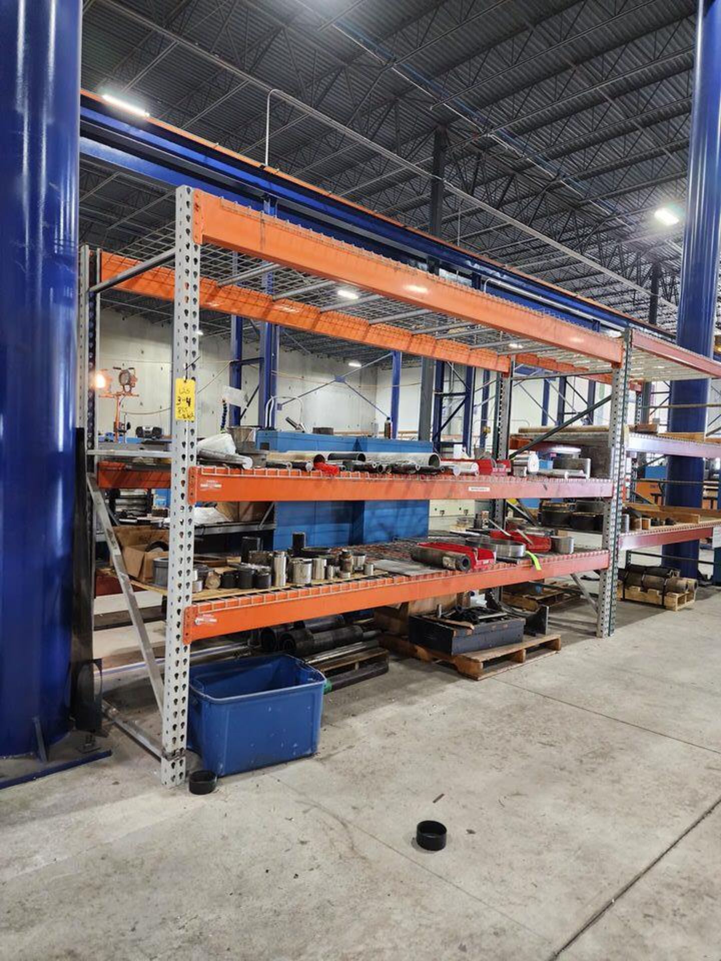 (6) Sections Of Pallet Racking (2) Sections: (4) 96" x 30" Uprights, (8) 96" Crossbeams; (1) - Image 12 of 28