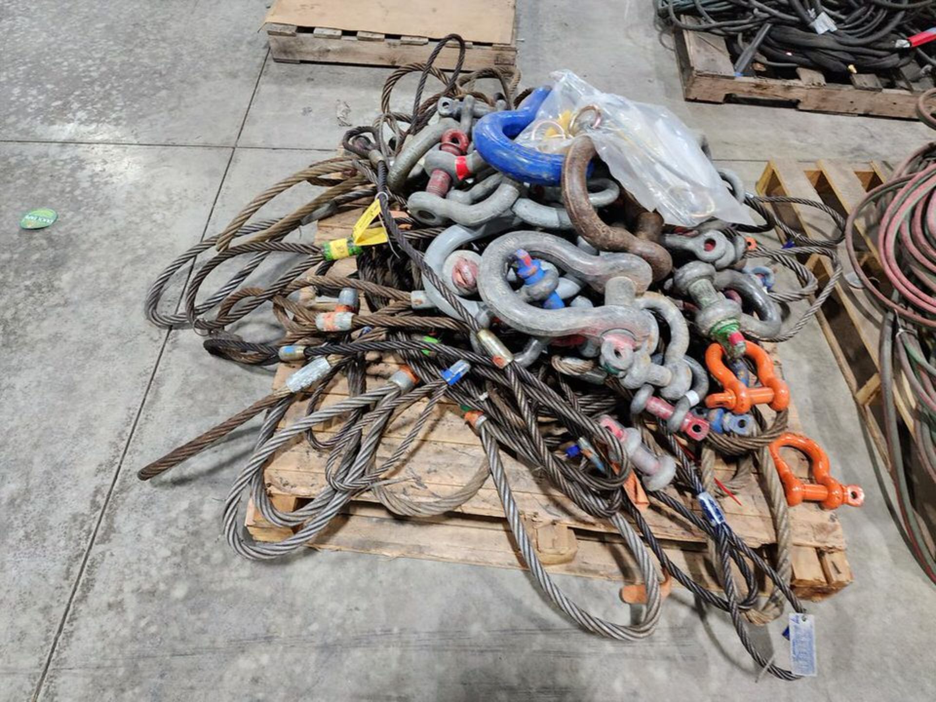 Assorted Shackles & Wire Ropes - Image 5 of 6