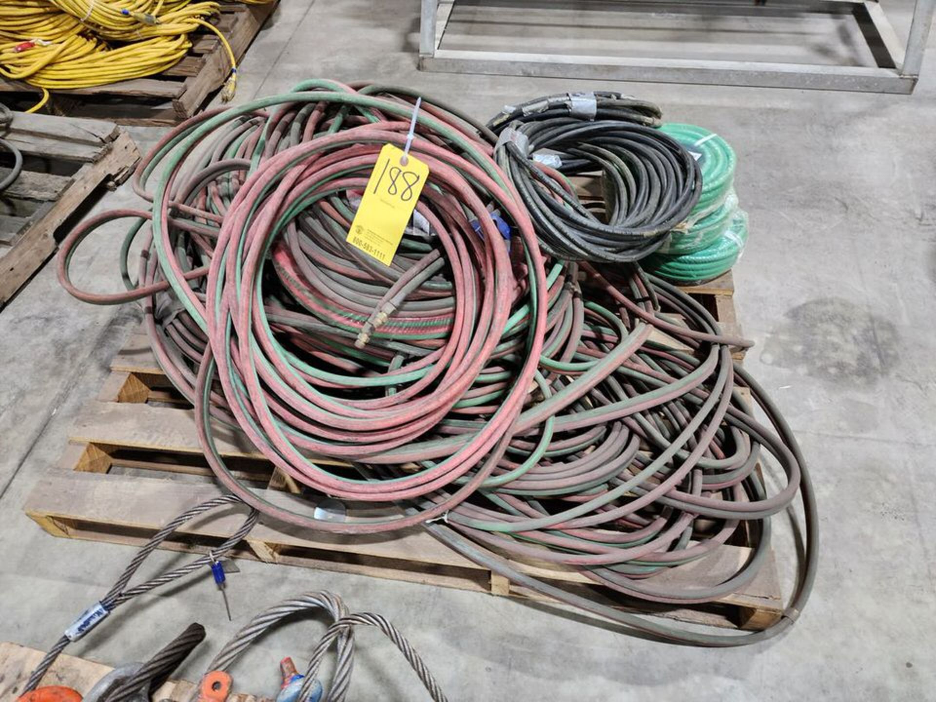 Assorted Welding Hose Assy's 1/4" x 50'L & Other