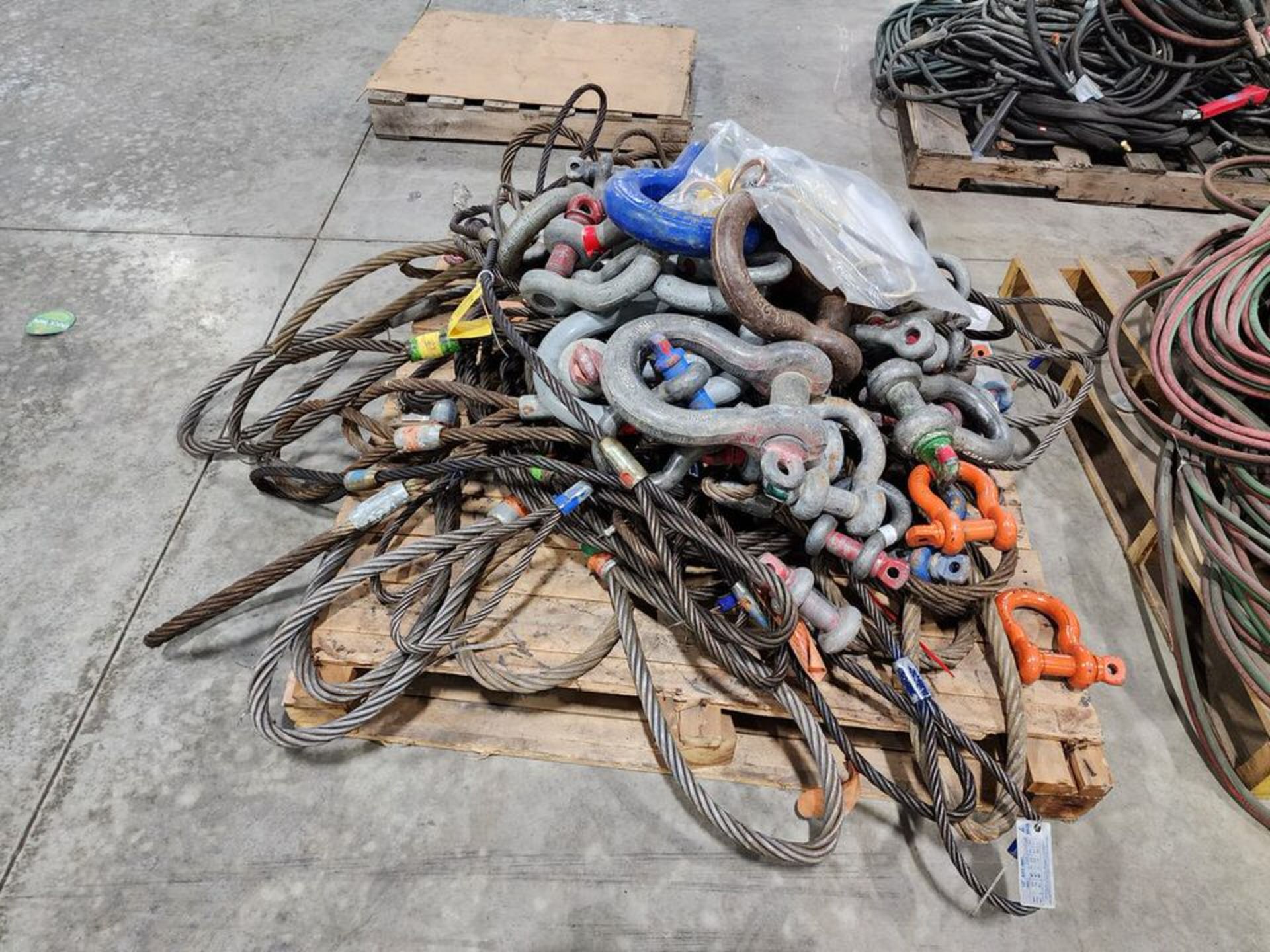 Assorted Shackles & Wire Ropes - Image 2 of 6