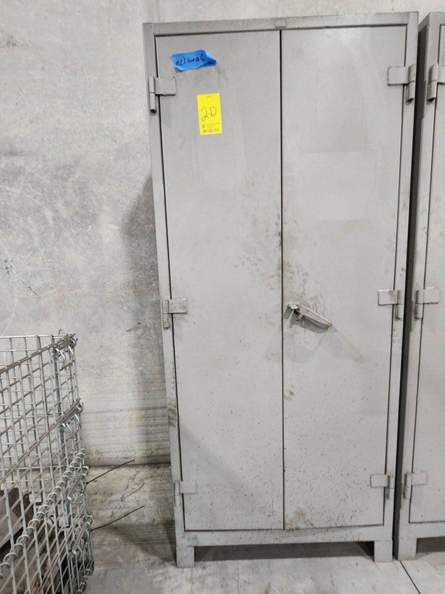 Lyon Metal 2-Door Material Cabinets 36" x 24" x 82"