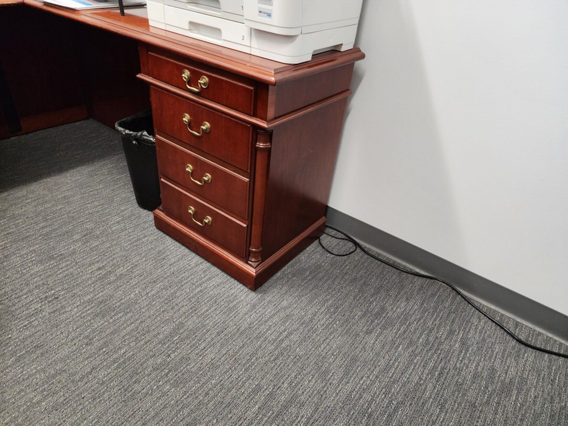 Office Furniture To Include But Not Limited To: Desk, Monitors, Keyboard & Mouse, etc. - Image 7 of 11