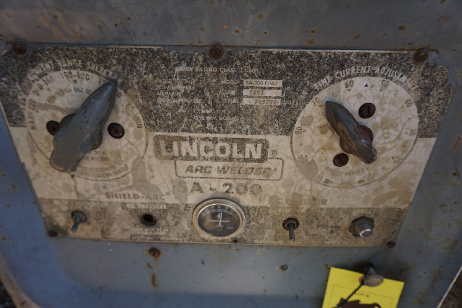 Lincoln 5A-200 Welding Power Source, Gas Engine, w/ Leads - Image 7 of 7