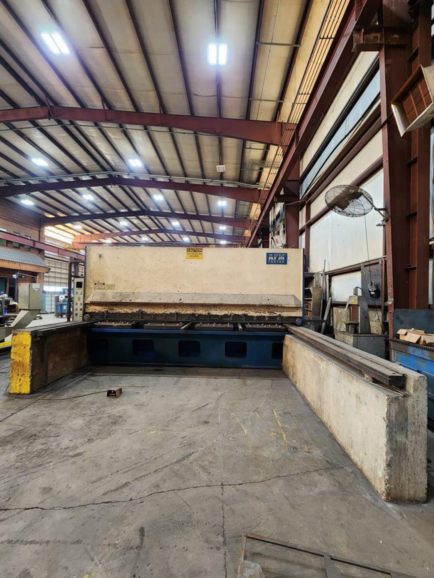 AFM Fabtek MK13-40 Plate Shear 13' Cutting Width, 3/8" Cap.; Includes New PLC (Requires - Image 2 of 16