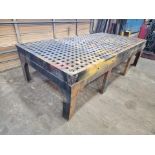 Weldsale.com Welding Table 120" x 60" x 32-1/2"H