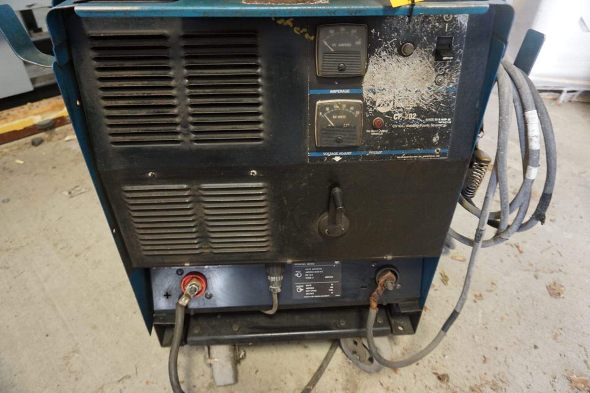 Miller CP302 CN-DC Welding Power Source w/ Miller 22A Wire Feeder, 220V, #PH (LOCATION: Alvarado,TX - Image 5 of 5