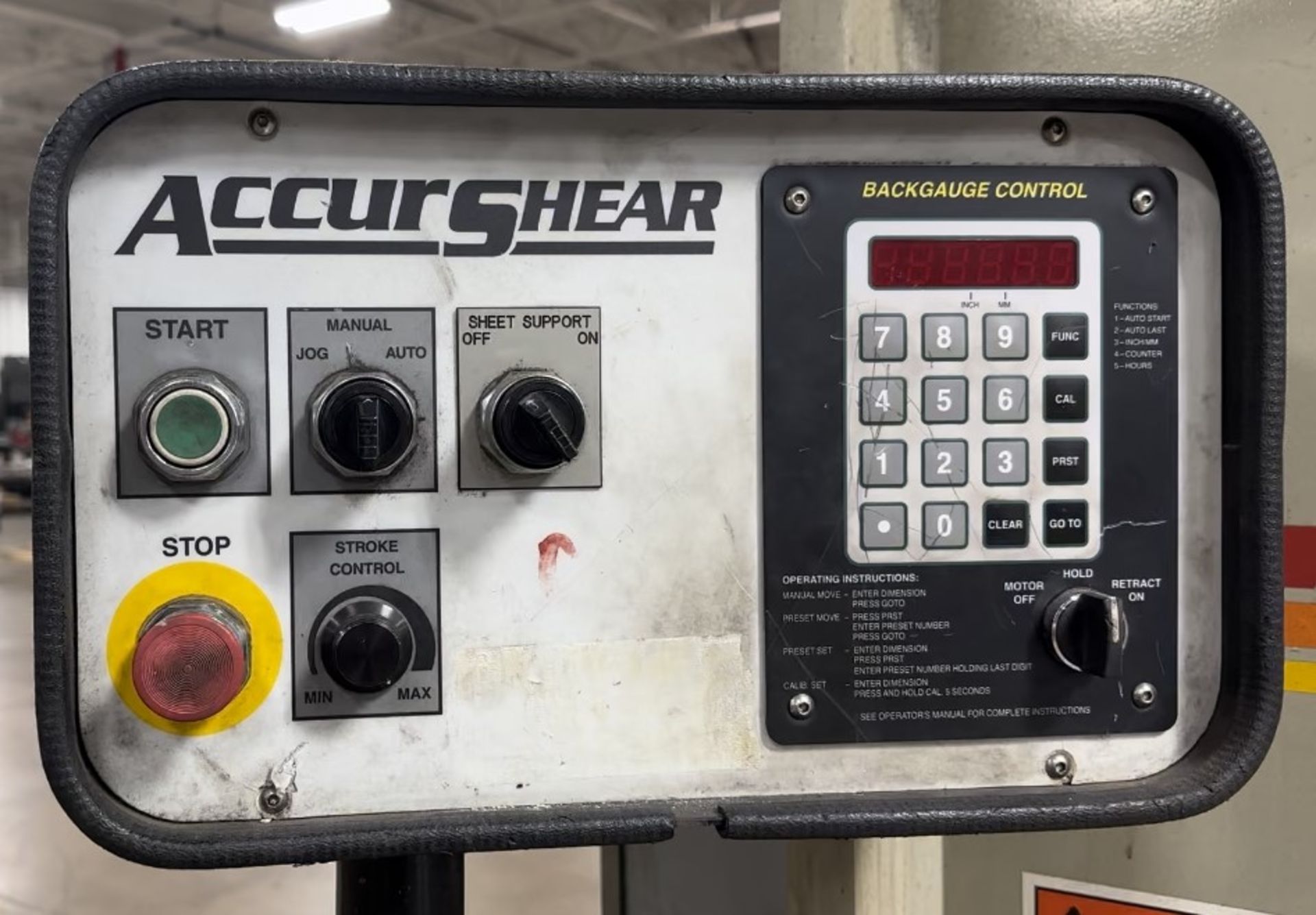 Accurshear 625016 Shear, 1/4" x 16' Capacity, CNC Backgauge, Accushear Ctrl - Image 6 of 8