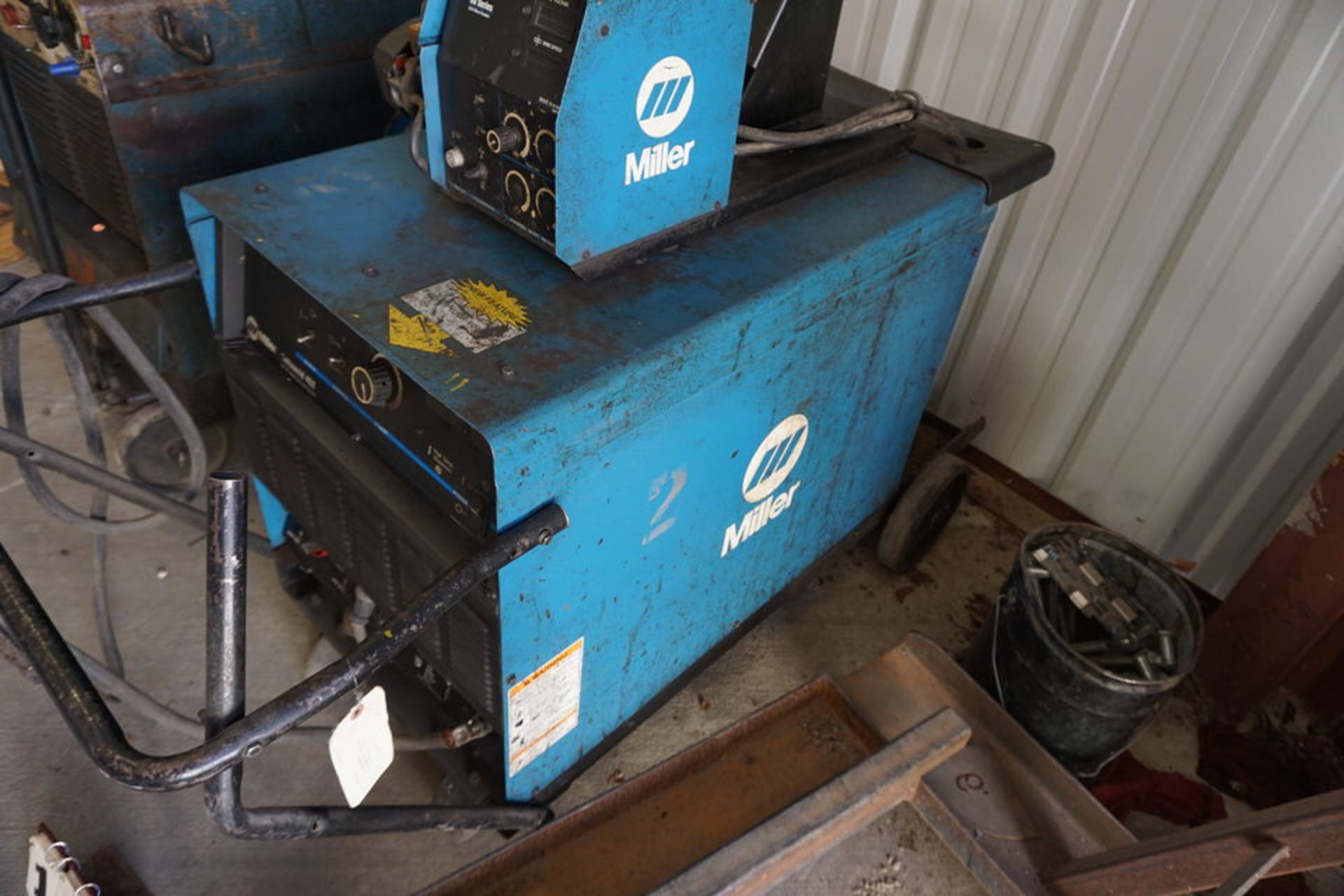 Miller Deltaweld 452 Welding Power Source w/ Miller 60 Serie Wire Feeder, 220V, 3PH - Image 3 of 7