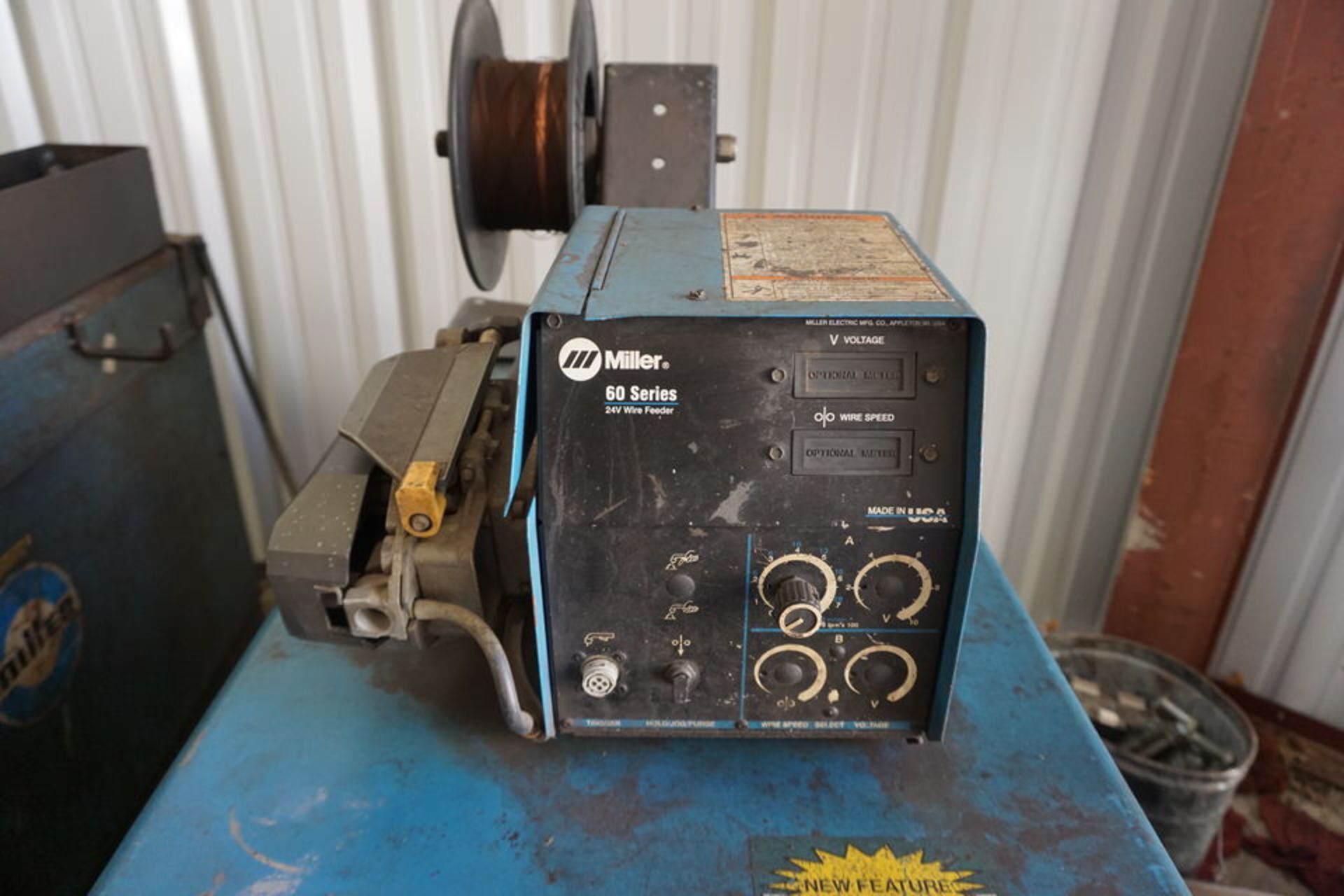 Miller Deltaweld 452 Welding Power Source w/ Miller 60 Serie Wire Feeder, 220V, 3PH - Image 6 of 7