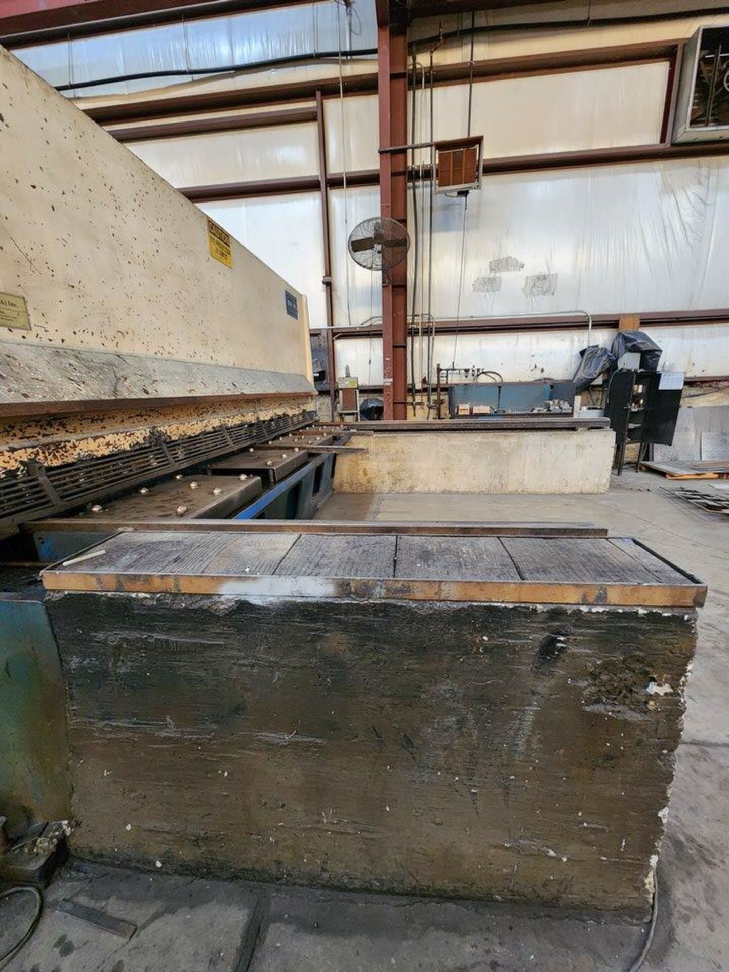 AFM Fabtek MK13-40 Plate Shear 13' Cutting Width, 3/8" Cap.; Includes New PLC (Requires - Image 7 of 16
