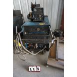 Miller Deltaweld 452 Welding Power Source w/ Miller 60 Serie Wire Feeder, 220V, 3PH