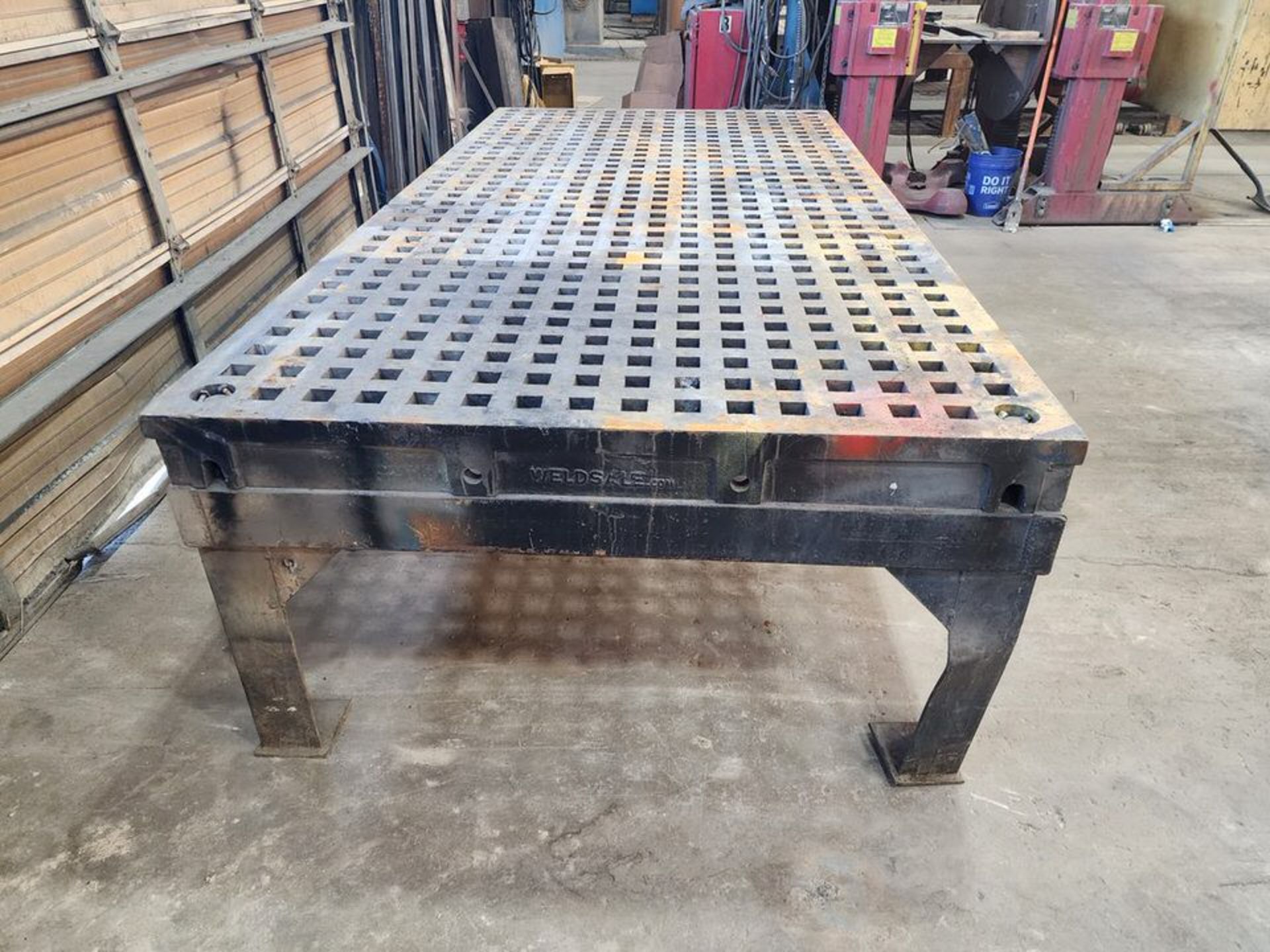 Weldsale.com Welding Table 120" x 60" x 32-1/2"H - Image 2 of 4